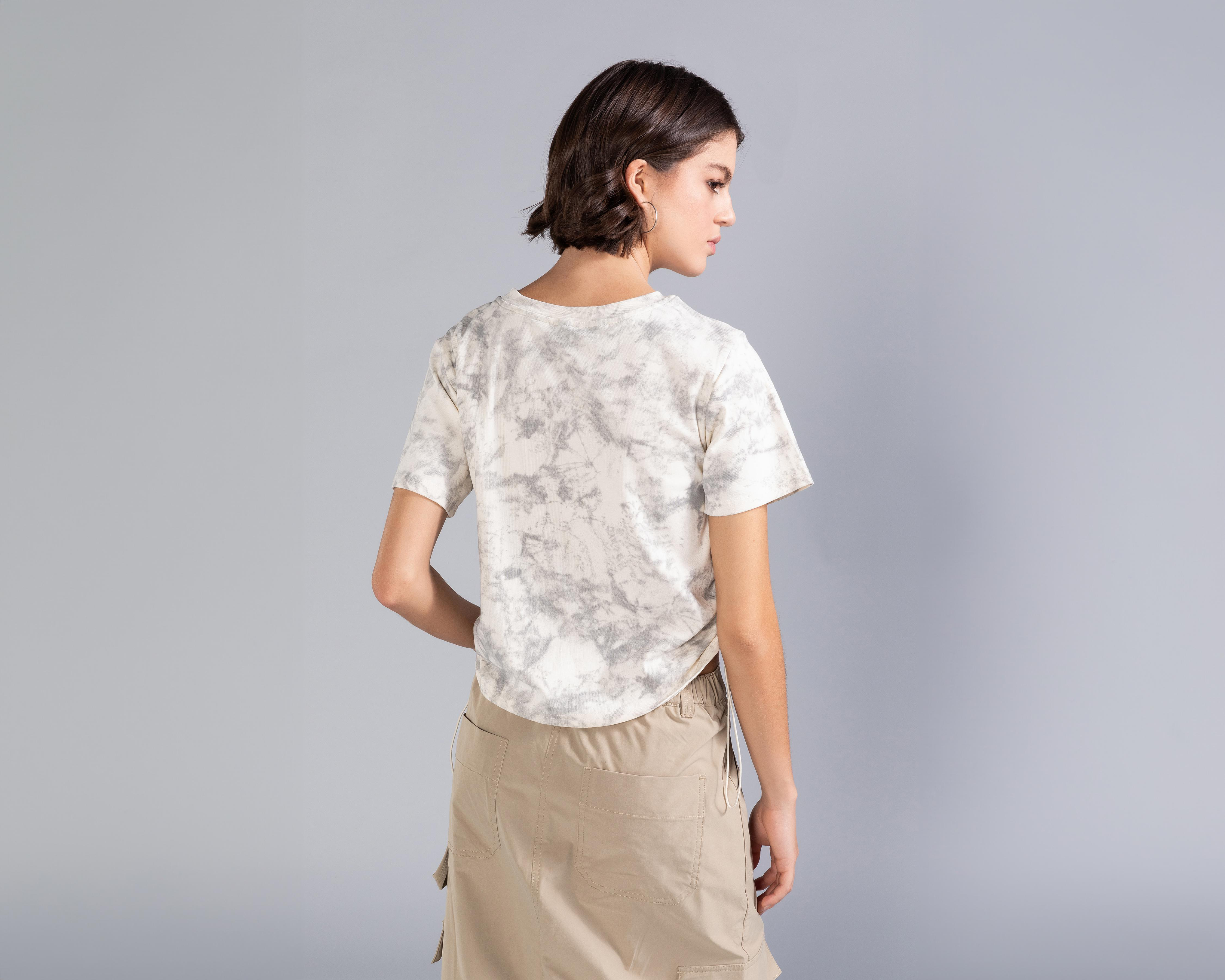 Foto 4 pulgar | Playera Strona Manga Corta para Mujer