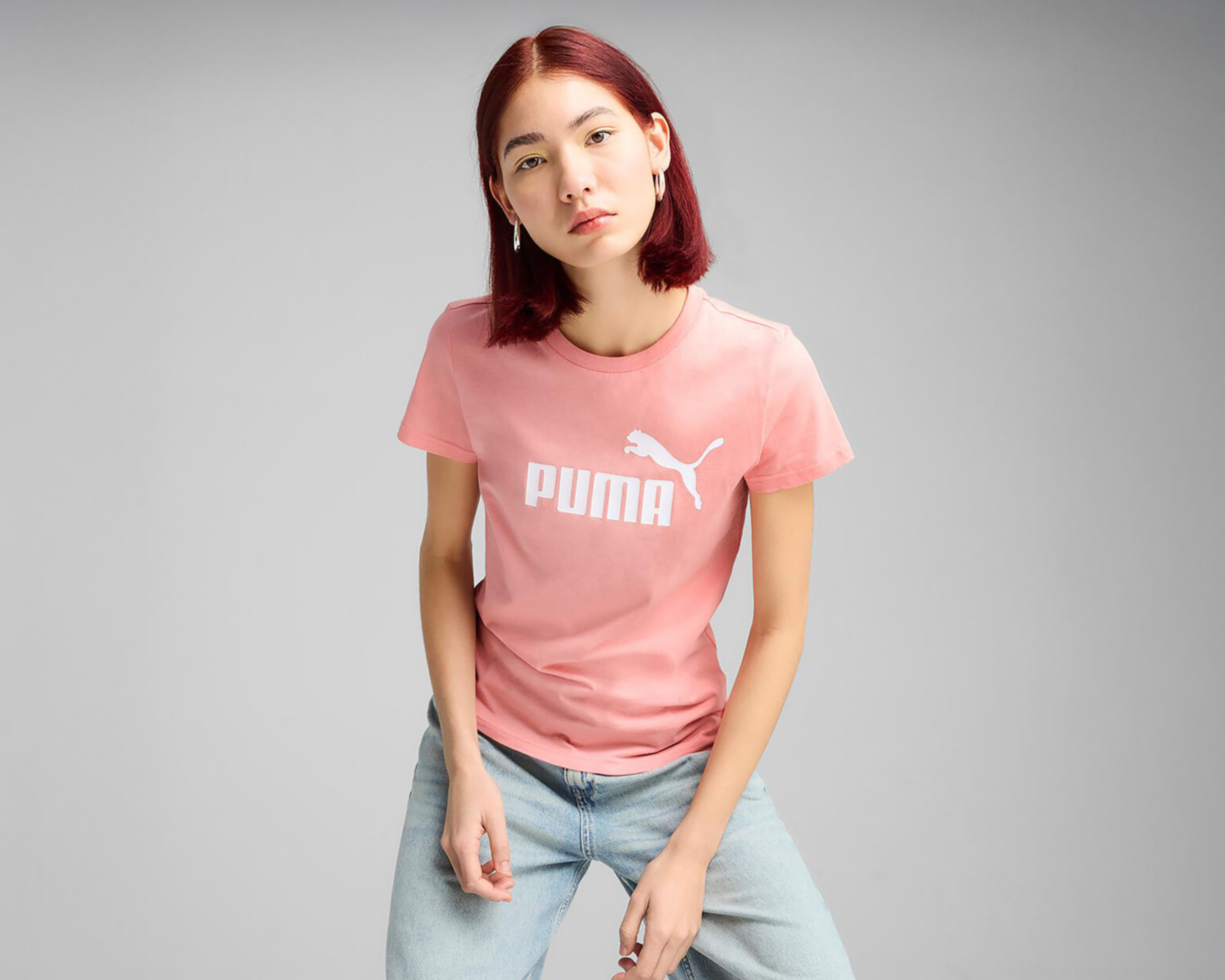 Foto 3 | Playera Deportiva Puma Essentials para Mujer