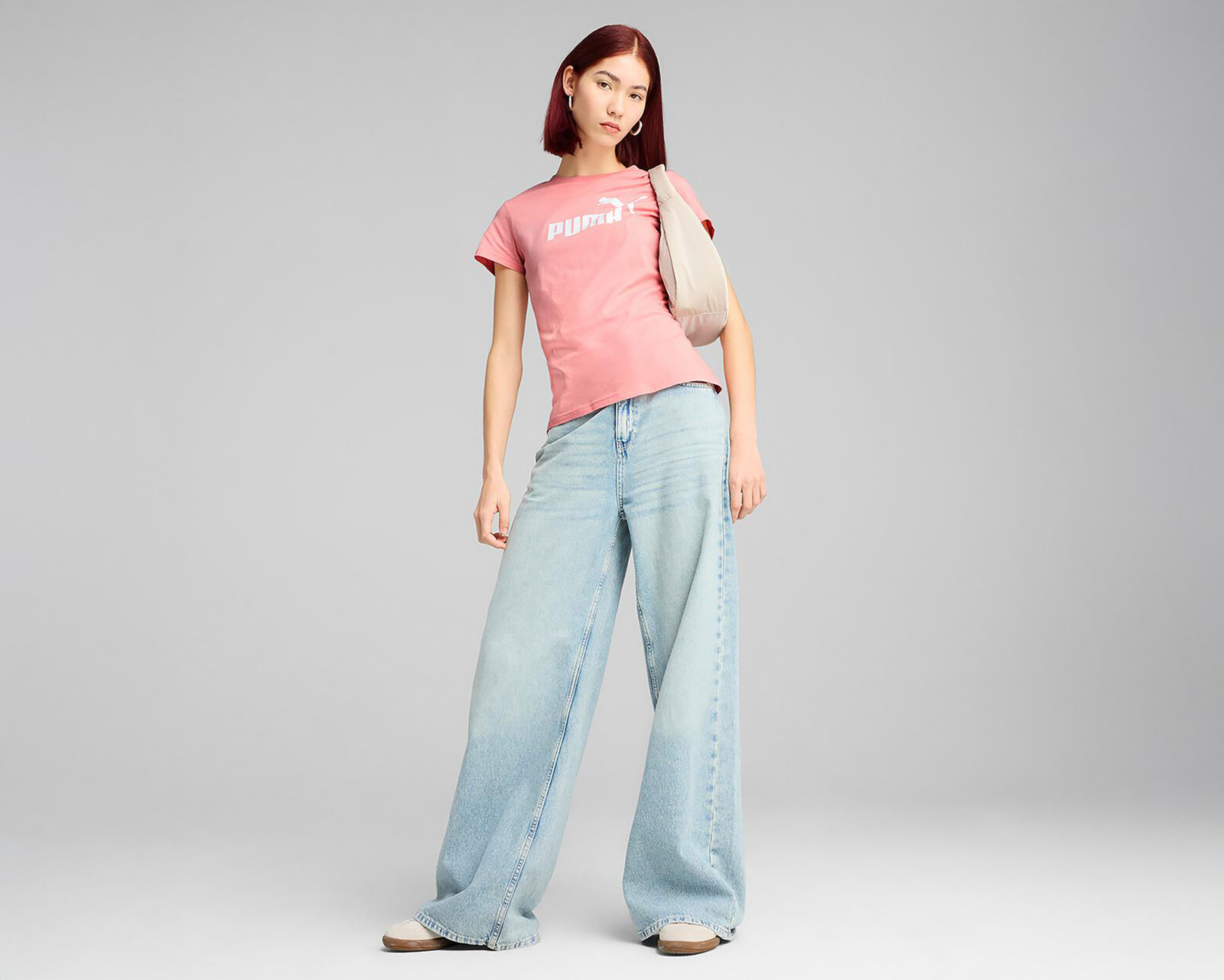 Foto 5 | Playera Deportiva Puma Essentials para Mujer