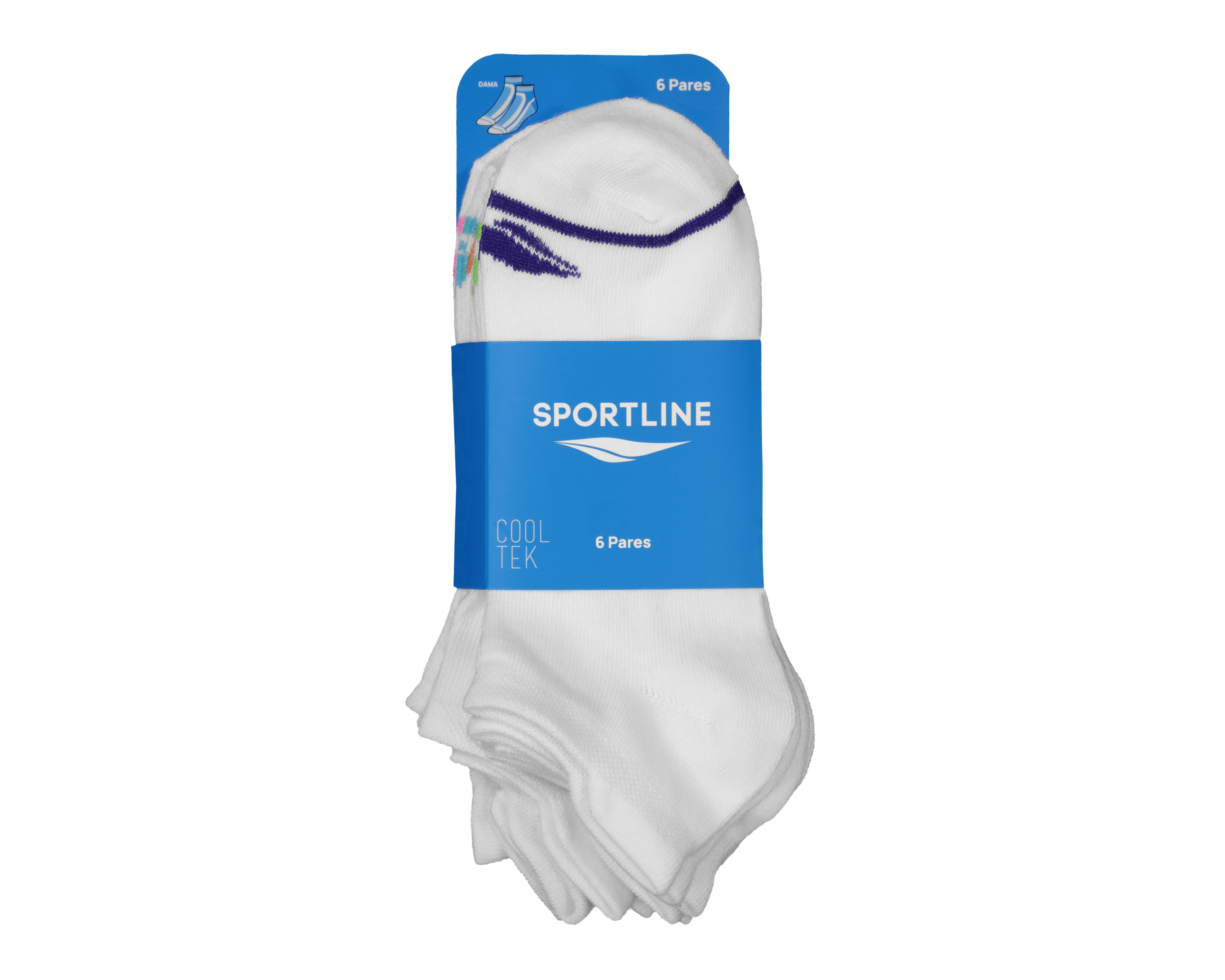 Foto 4 pulgar | Calcetas Deportivas Tines Sportline para Mujer 6 Pares