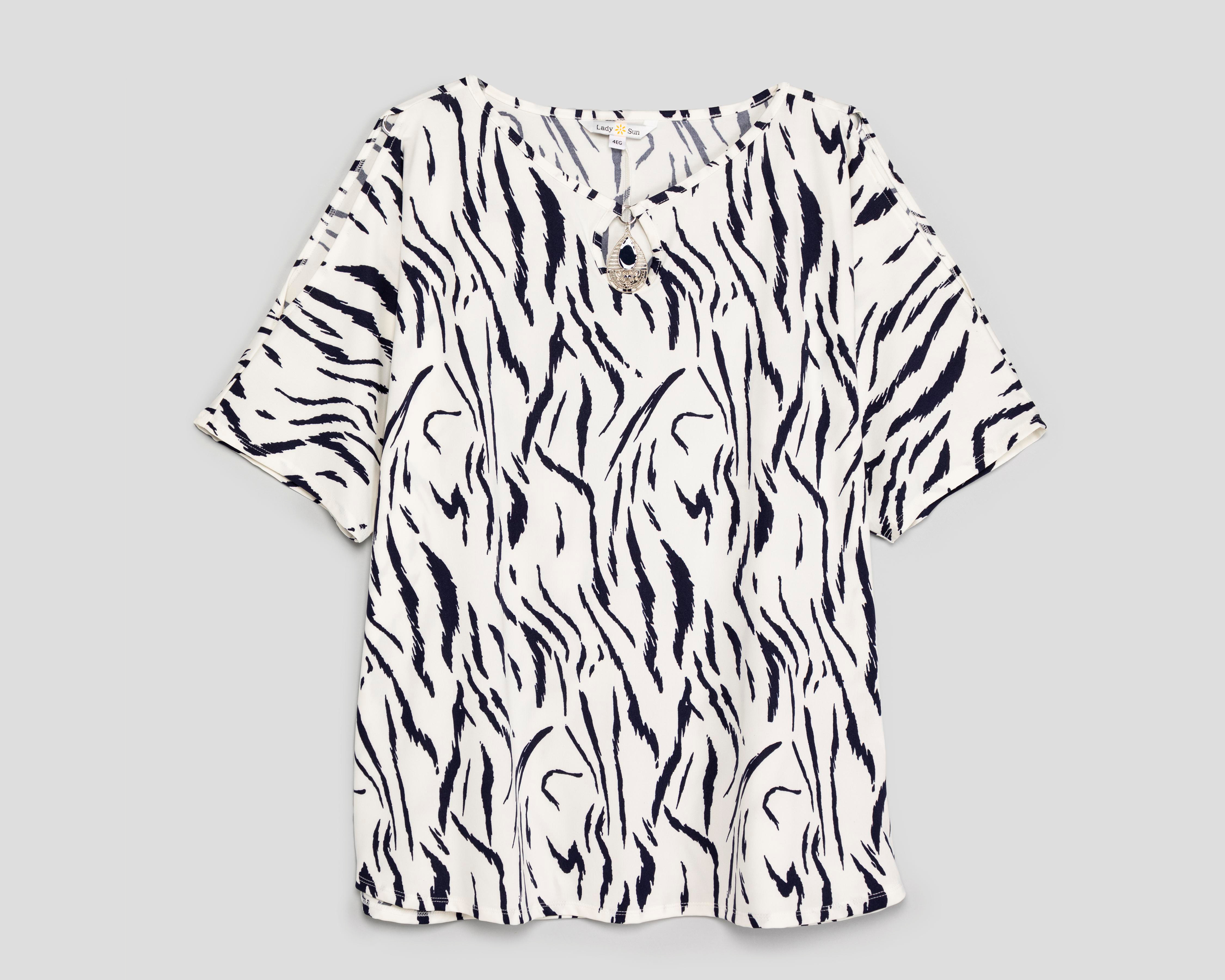 Blusa Manga Corta Lady Sun para Mujer