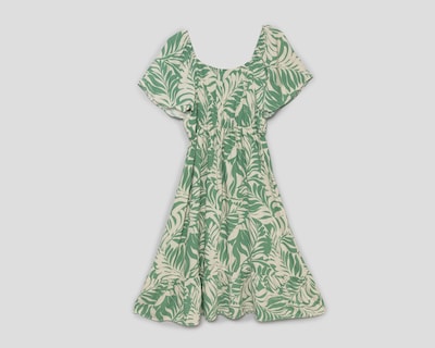 Foto 2 | Vestido Casual Sahara Manga Corta con Olanes para Mujer