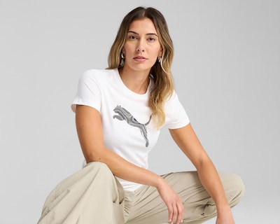 Foto 3 | Playera Puma Graphics para Mujer