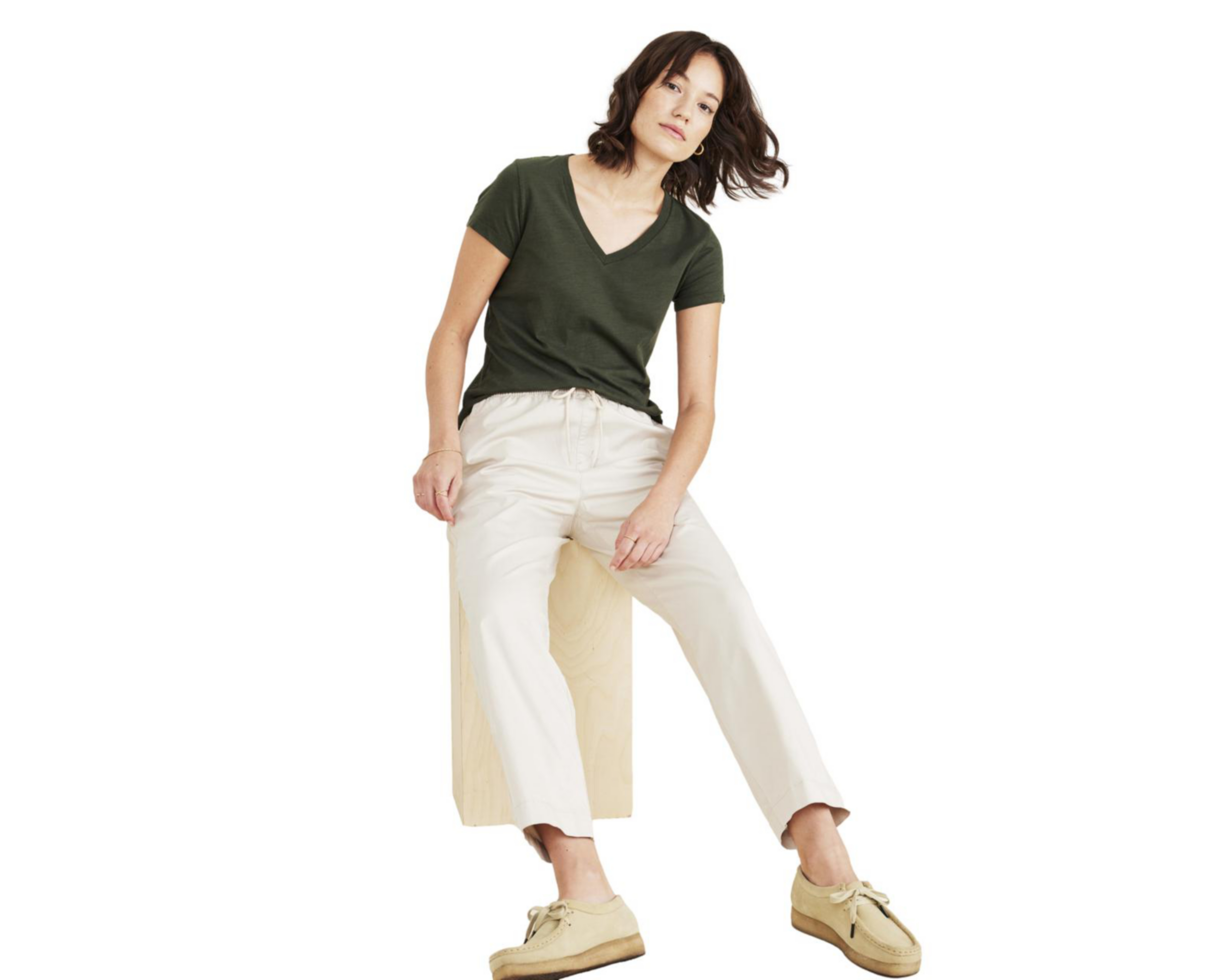 Foto 6 pulgar | Pantalón Chino Dockers Beige para Mujer