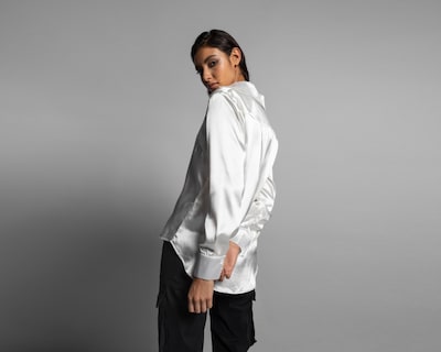 Foto 3 | Blusa Thinner Beige Manga Larga