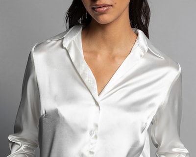 Foto 4 | Blusa Thinner Beige Manga Larga