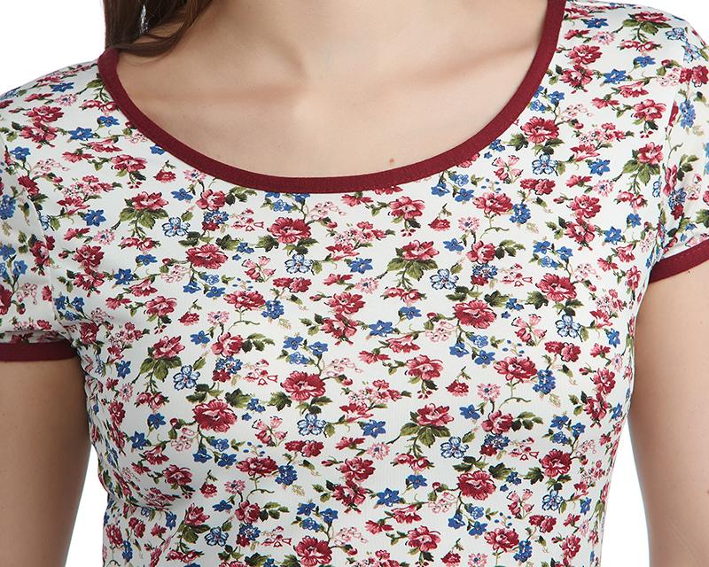playeras floreadas hombre