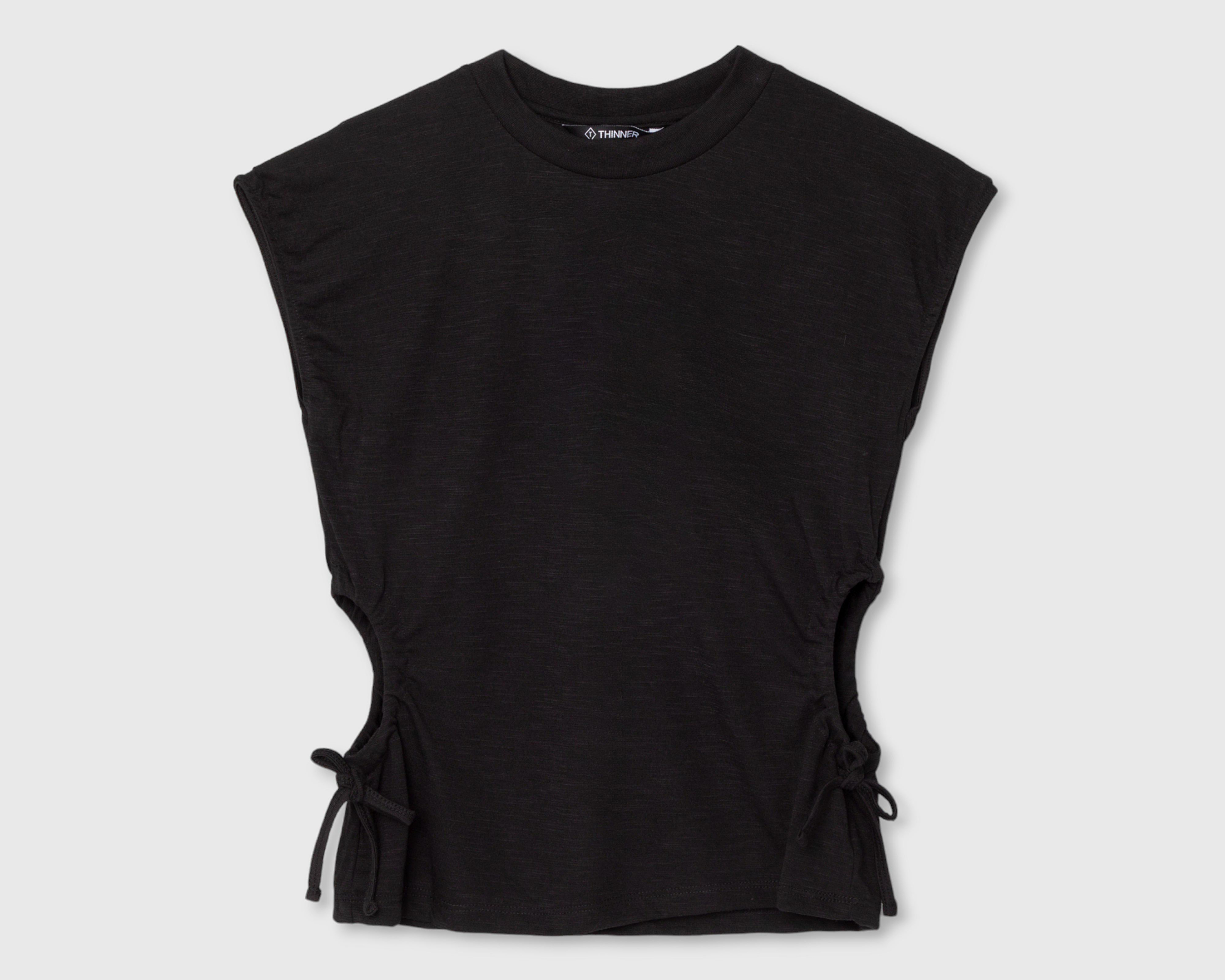 Foto 7 pulgar | Playera Thinner con Jaretas Juvenil