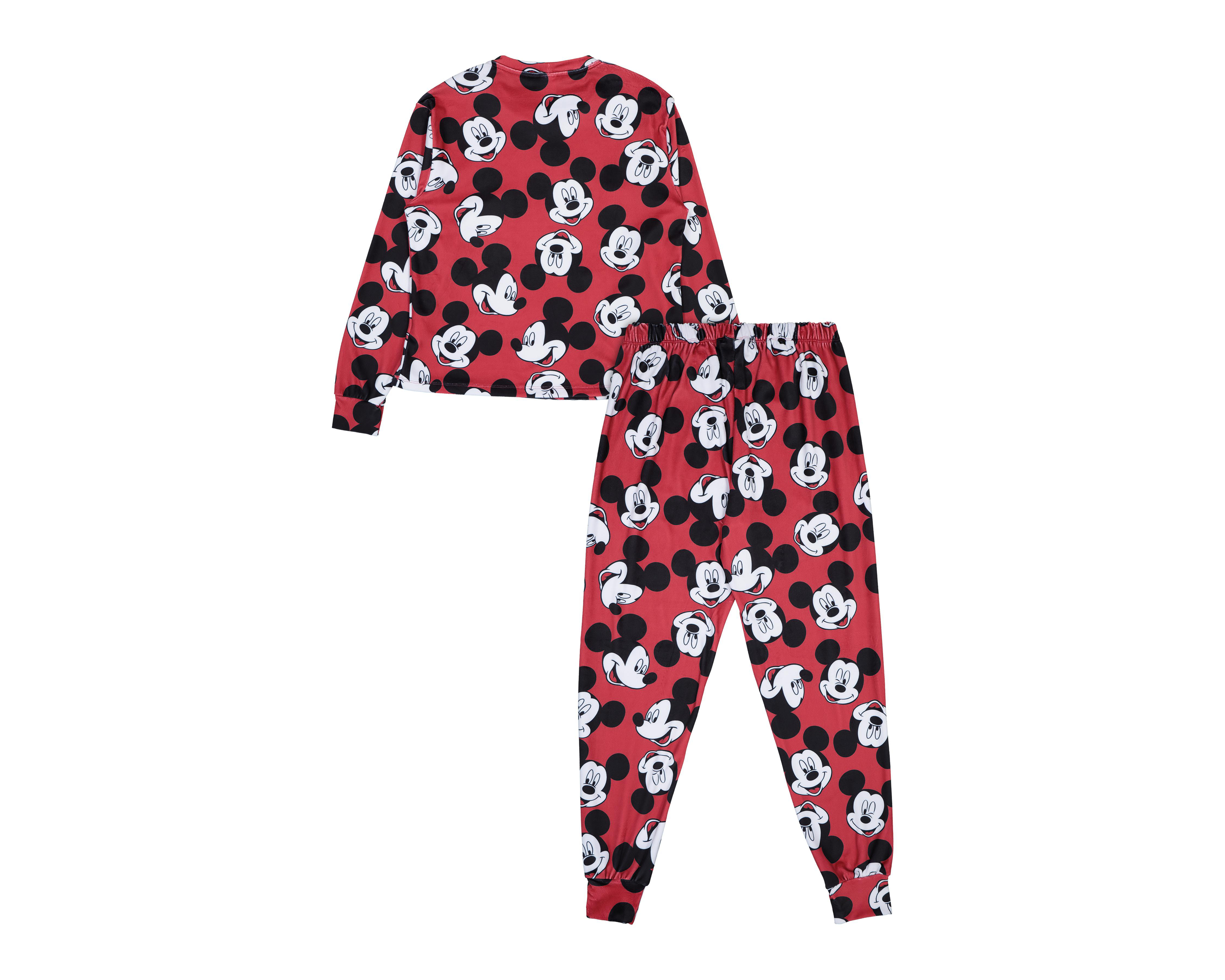 Foto 3 pulgar | Pijama Disney Mickey Mouse para Mujer