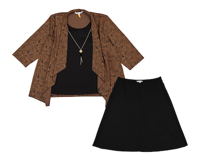 Foto 1 | Blusa con Falda Lady Sun Manga Corta con Collar
