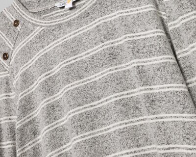 Foto 3 | Blusa Lady Sun Manga Larga Rayada