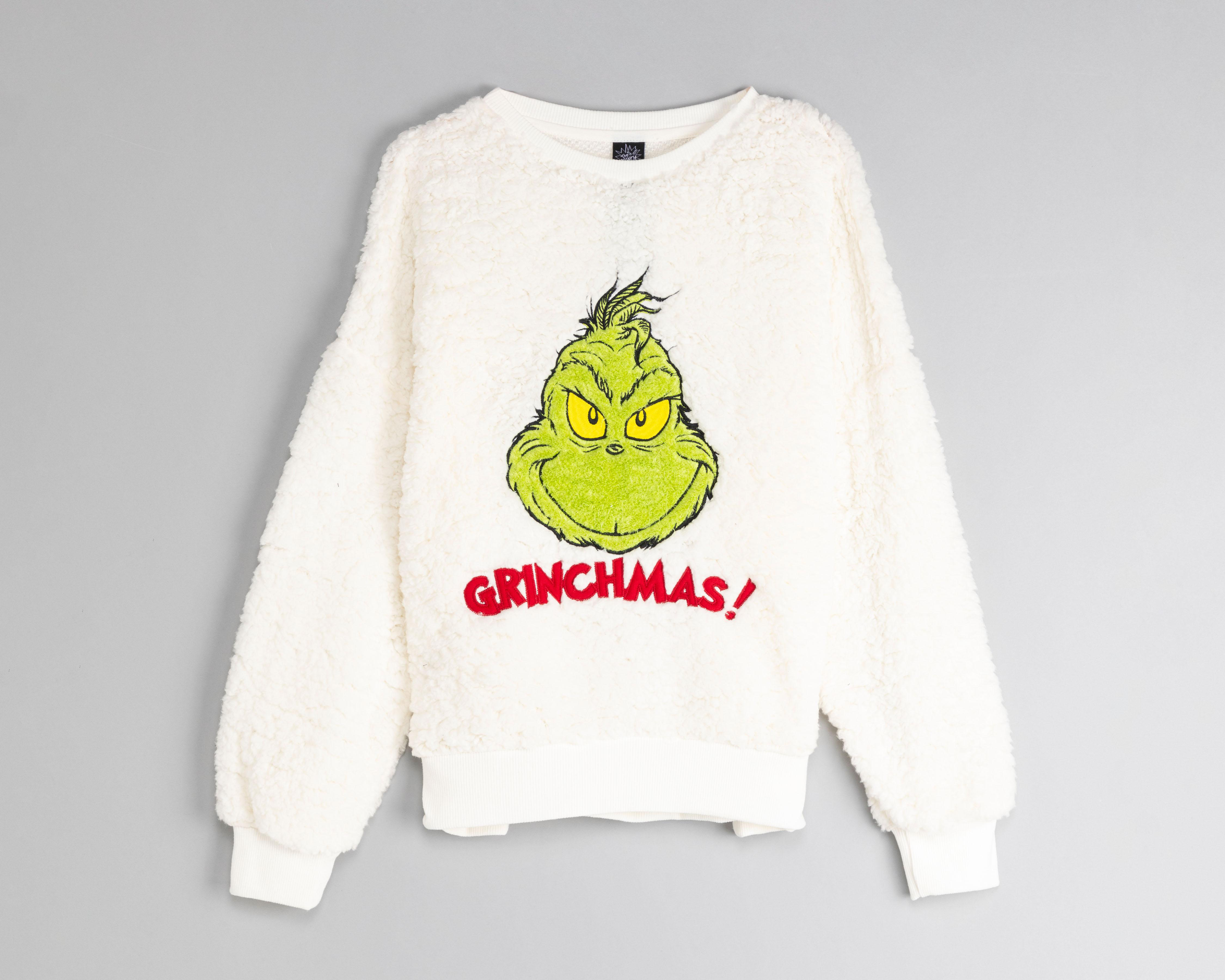 Sudadera Dr. Seuss Aborregada Blanca $399