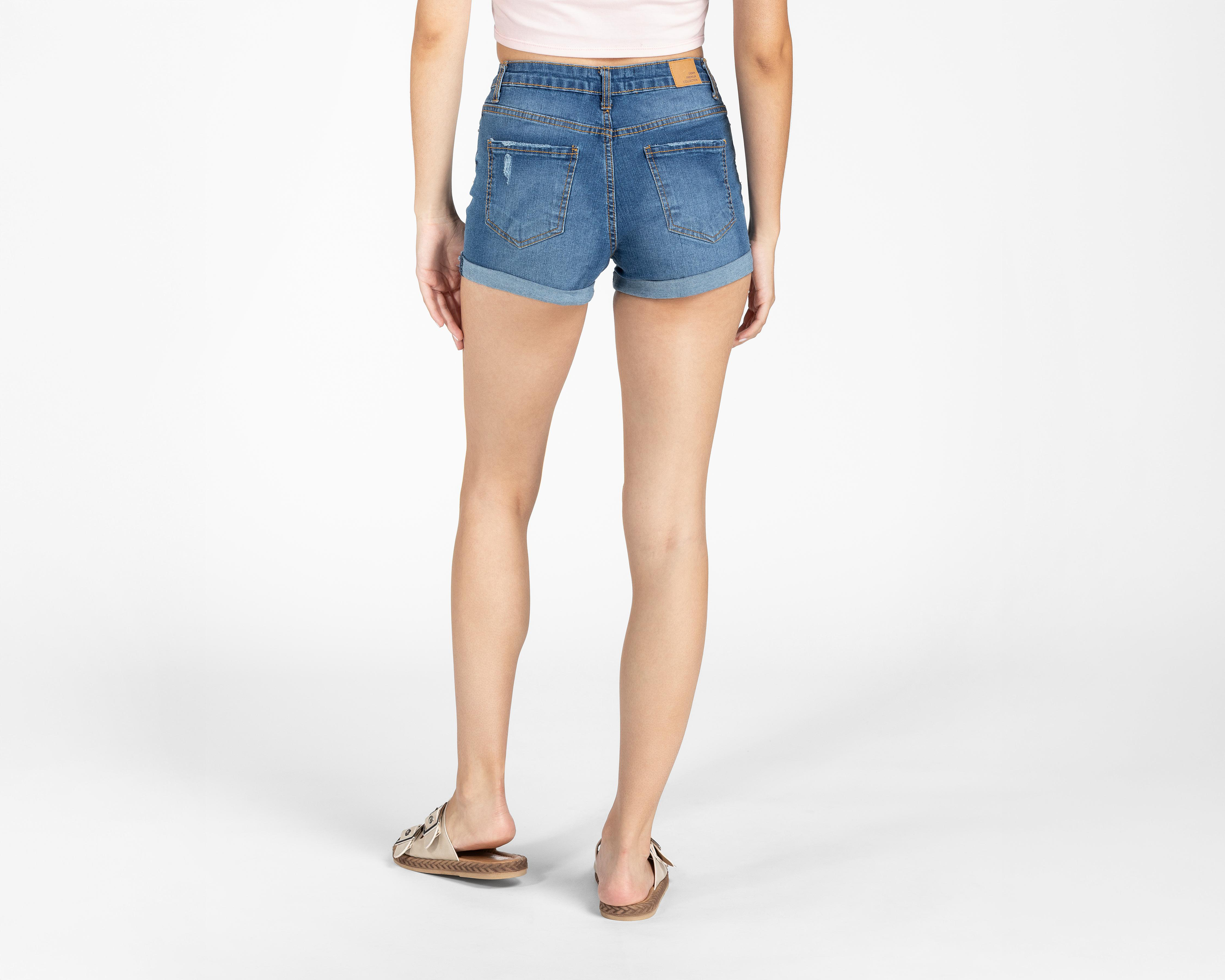 Foto 3 | Short 18 Forever de Mezclilla para Mujer