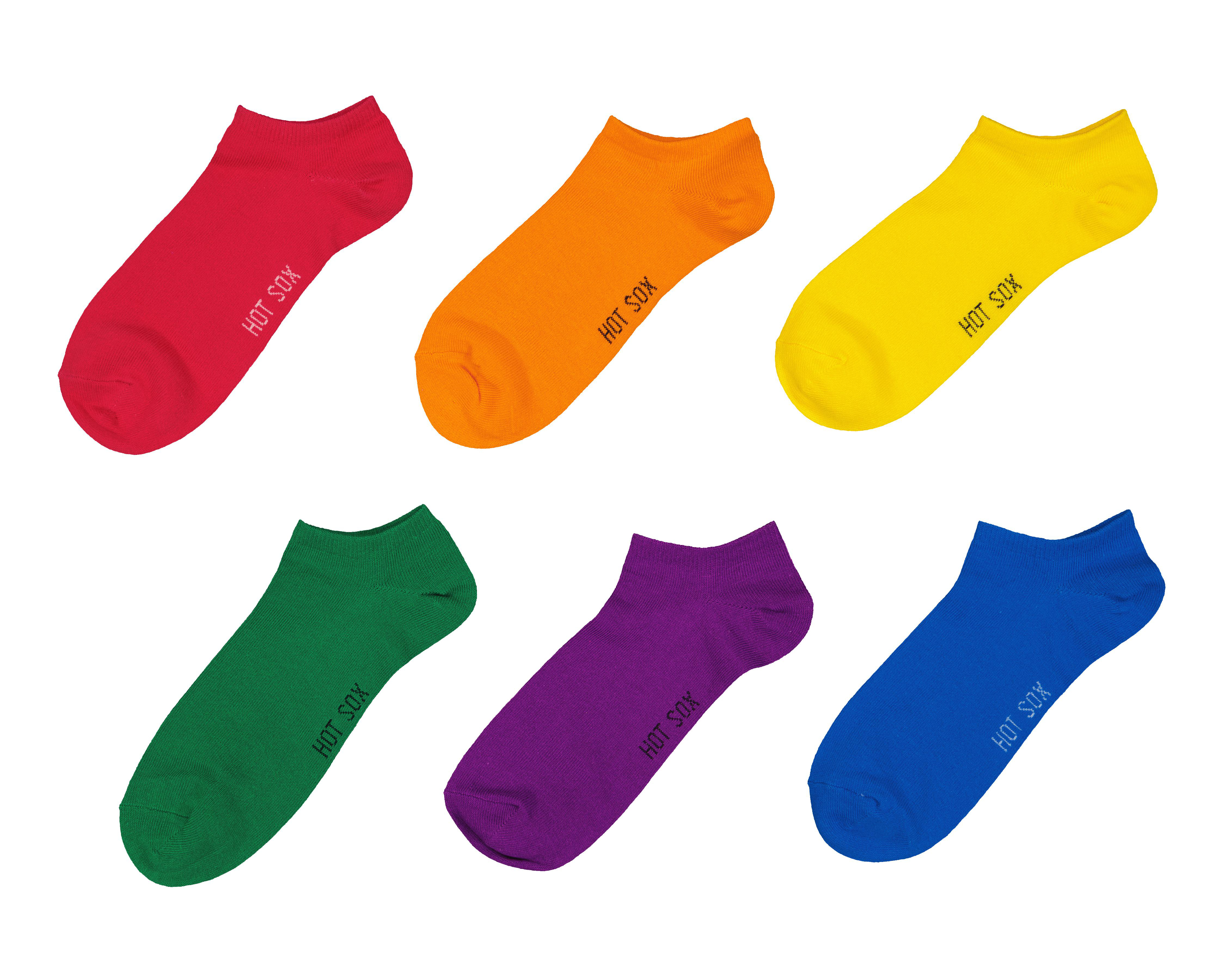 Calcetas Deportiva Hot Sox para Mujer 6 Pares
