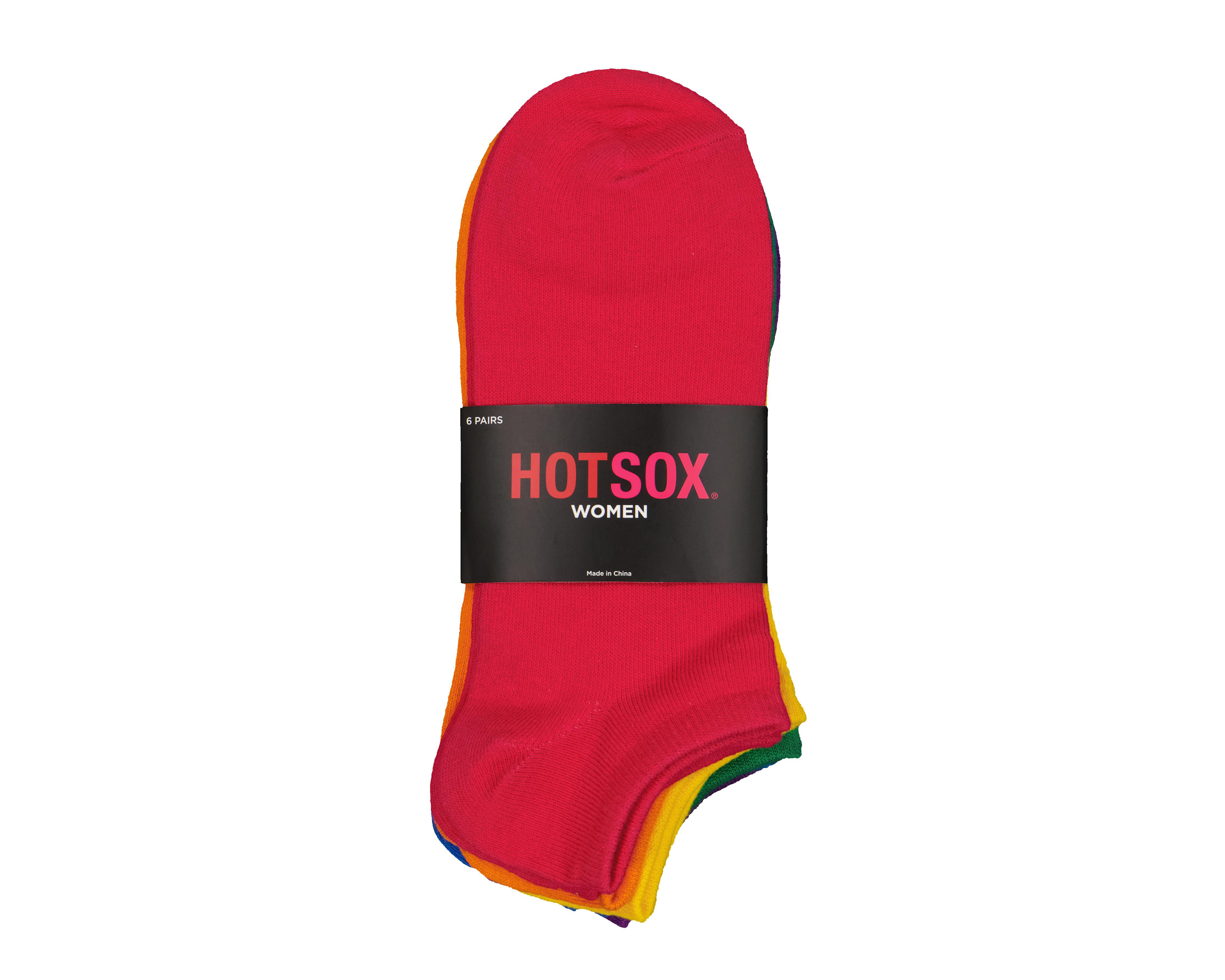 Foto 4 pulgar | Calcetas Deportiva Hot Sox para Mujer 6 Pares