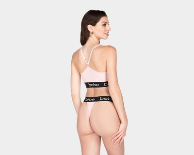 Foto 2 | Coordinado de Microfibra Bebe con Copa Preformada para Mujer 2 Pack