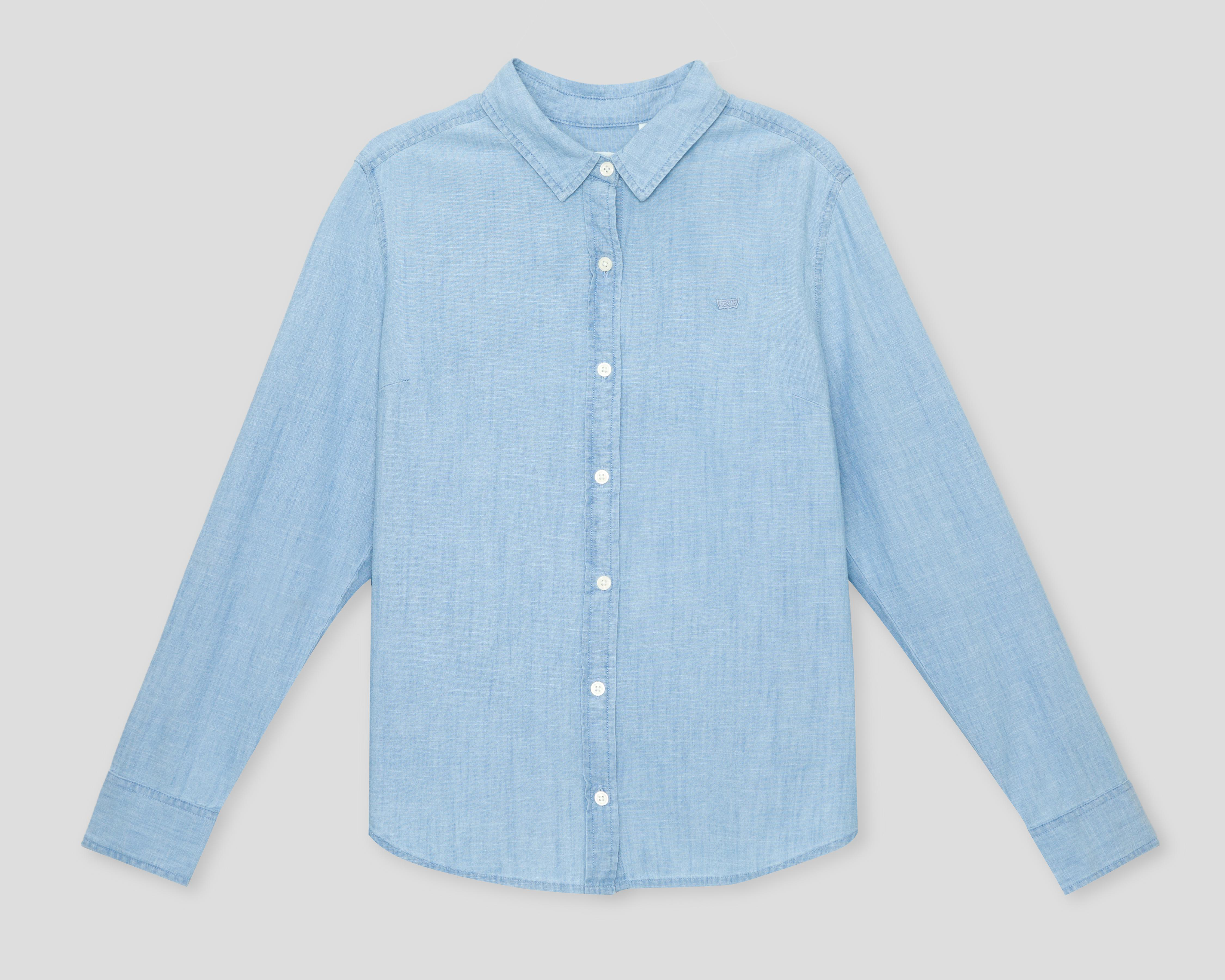 Foto 2 pulgar | Camisa Levi's Azul para Mujer