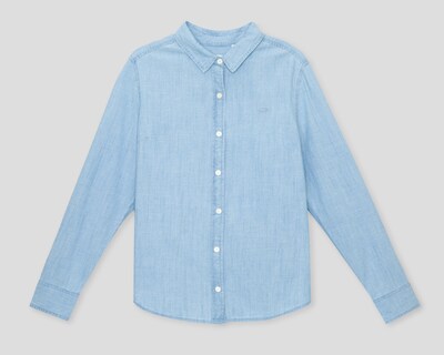 Foto 1 | Camisa Levi's Azul para Mujer