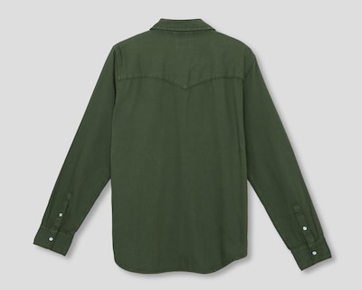 Foto 2 | Camisa Levi's Verde para Mujer