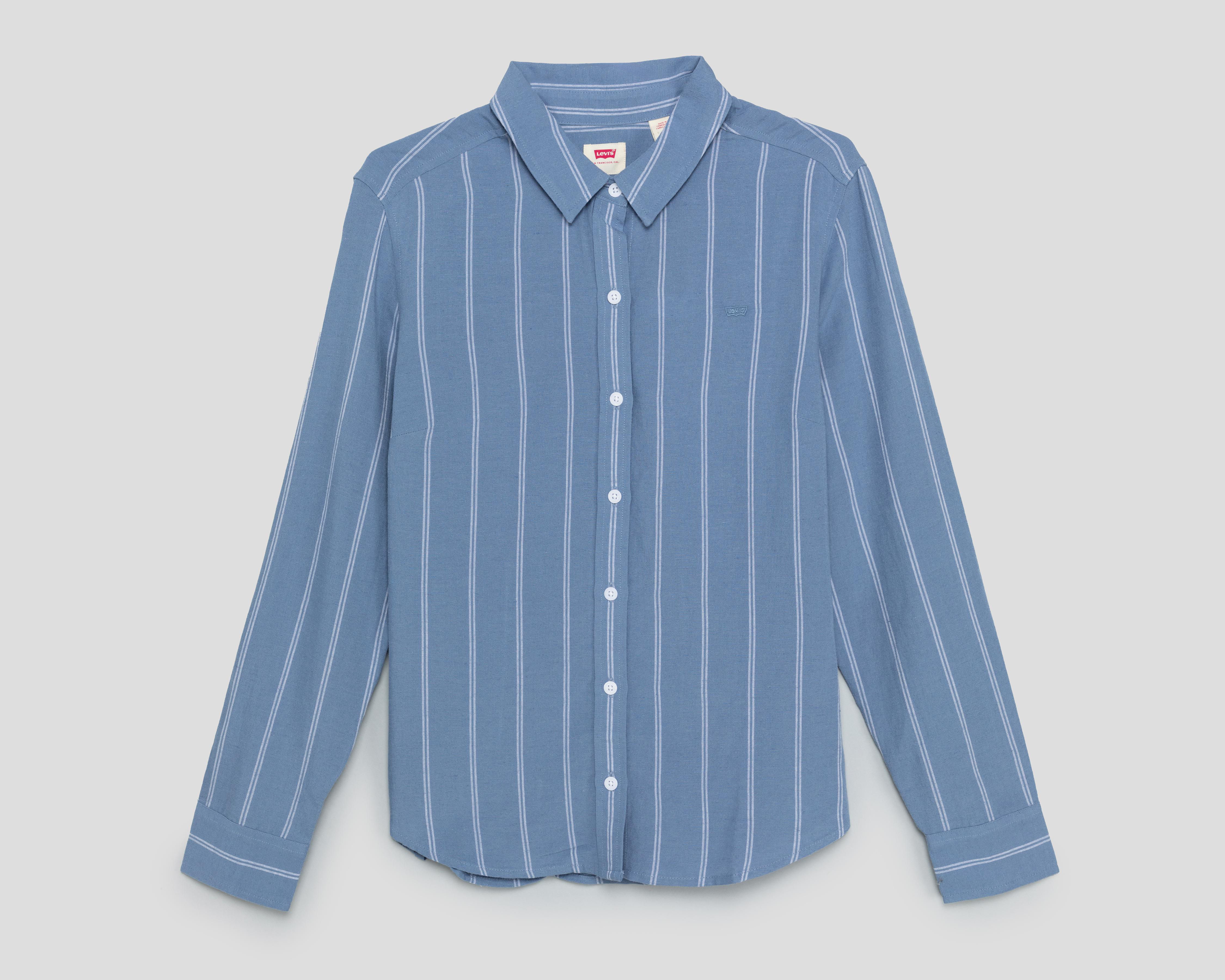Foto 1 | Camisa Levi's a Rayas para Mujer