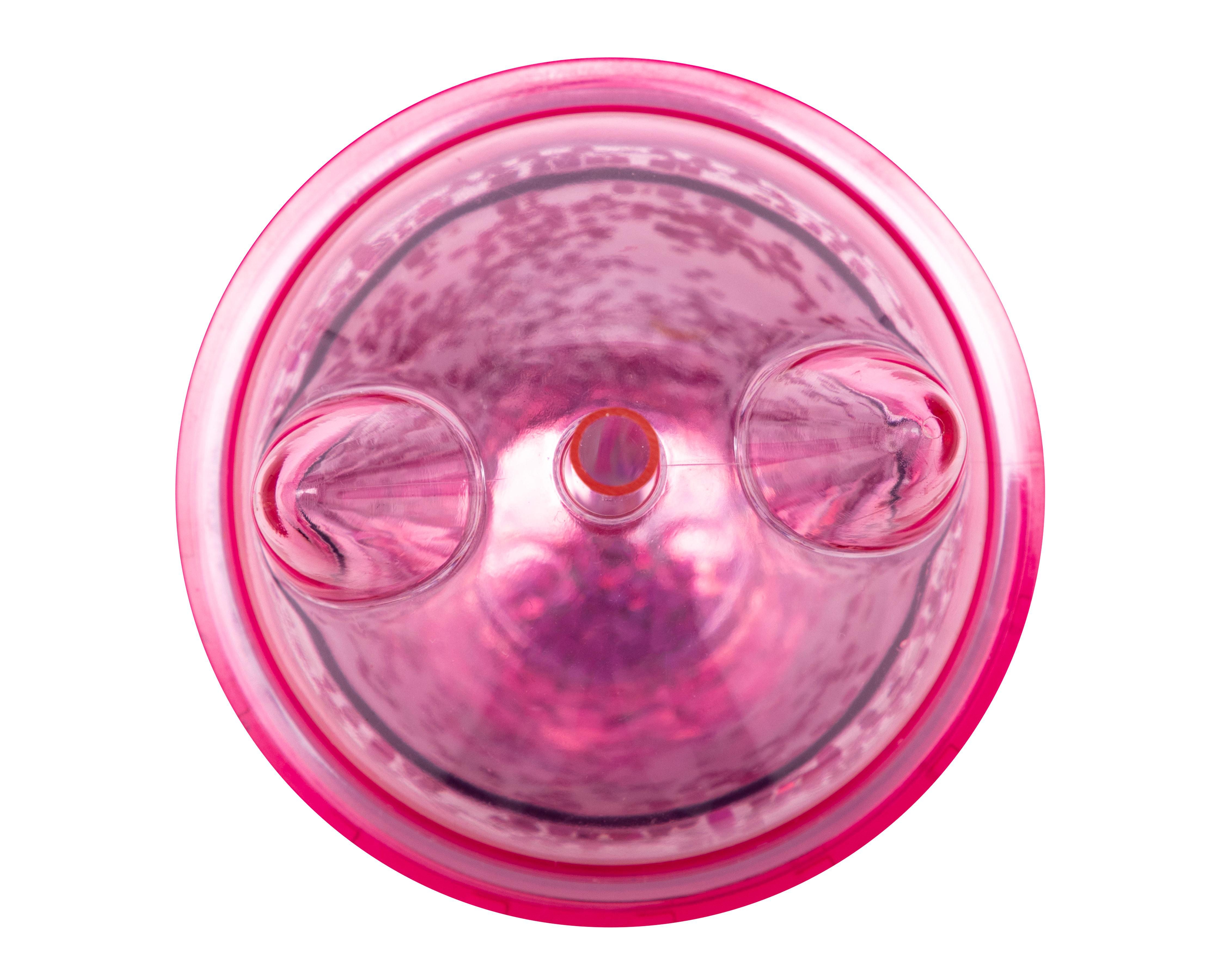 Foto 5 pulgar | Vaso con Popote de Plástico 18 Forever 600 ml