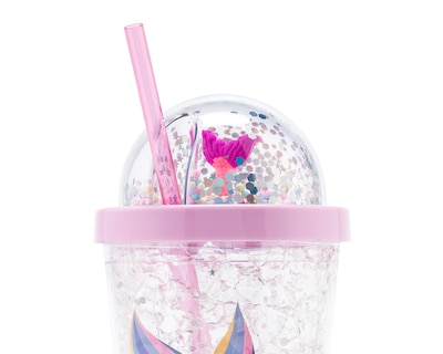 Foto 6 | Vaso con Popote de Plástico 18 Forever 550 ml