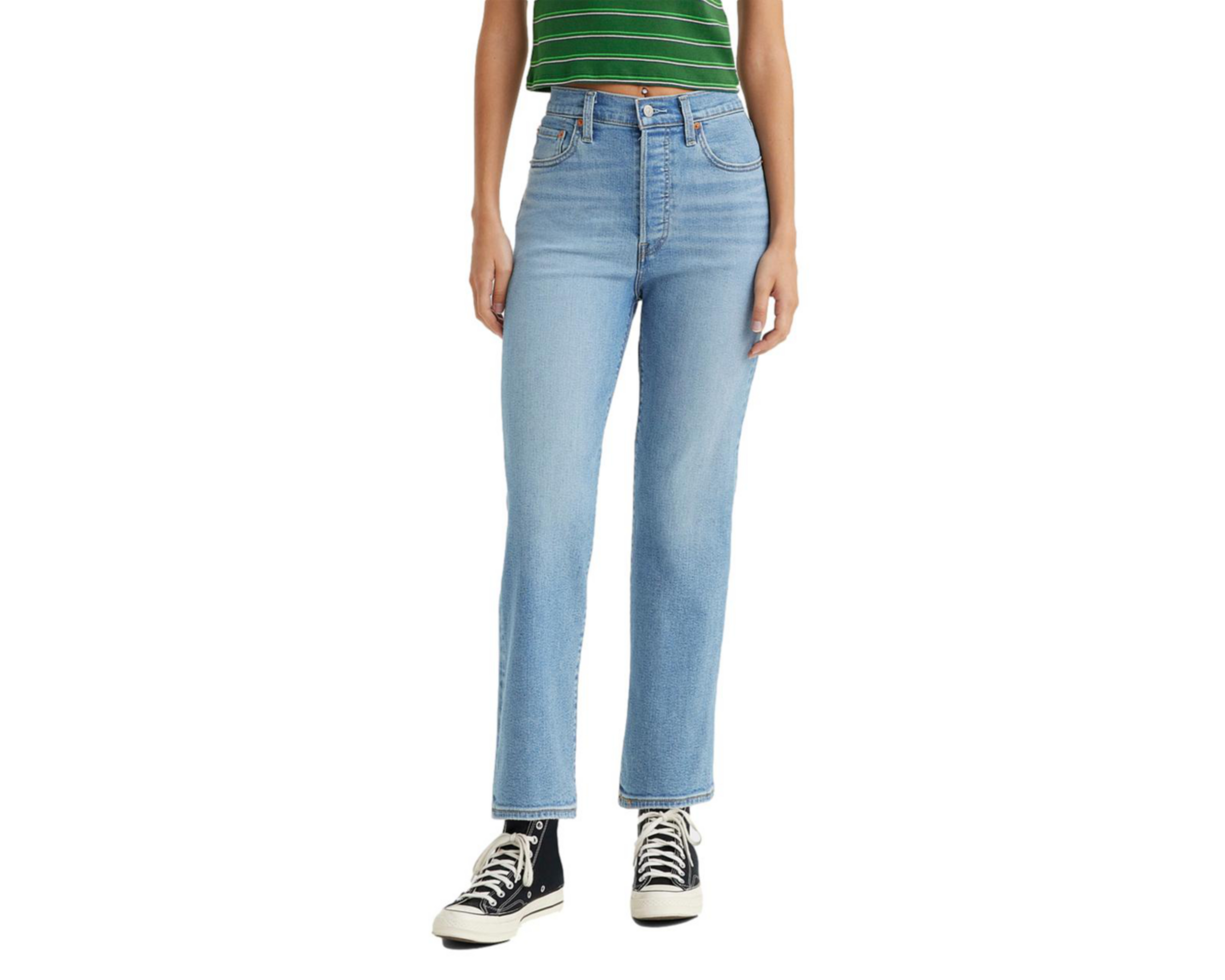 Foto 2 pulgar | Jeans Levi's Ribcage Straight Ankle para Mujer