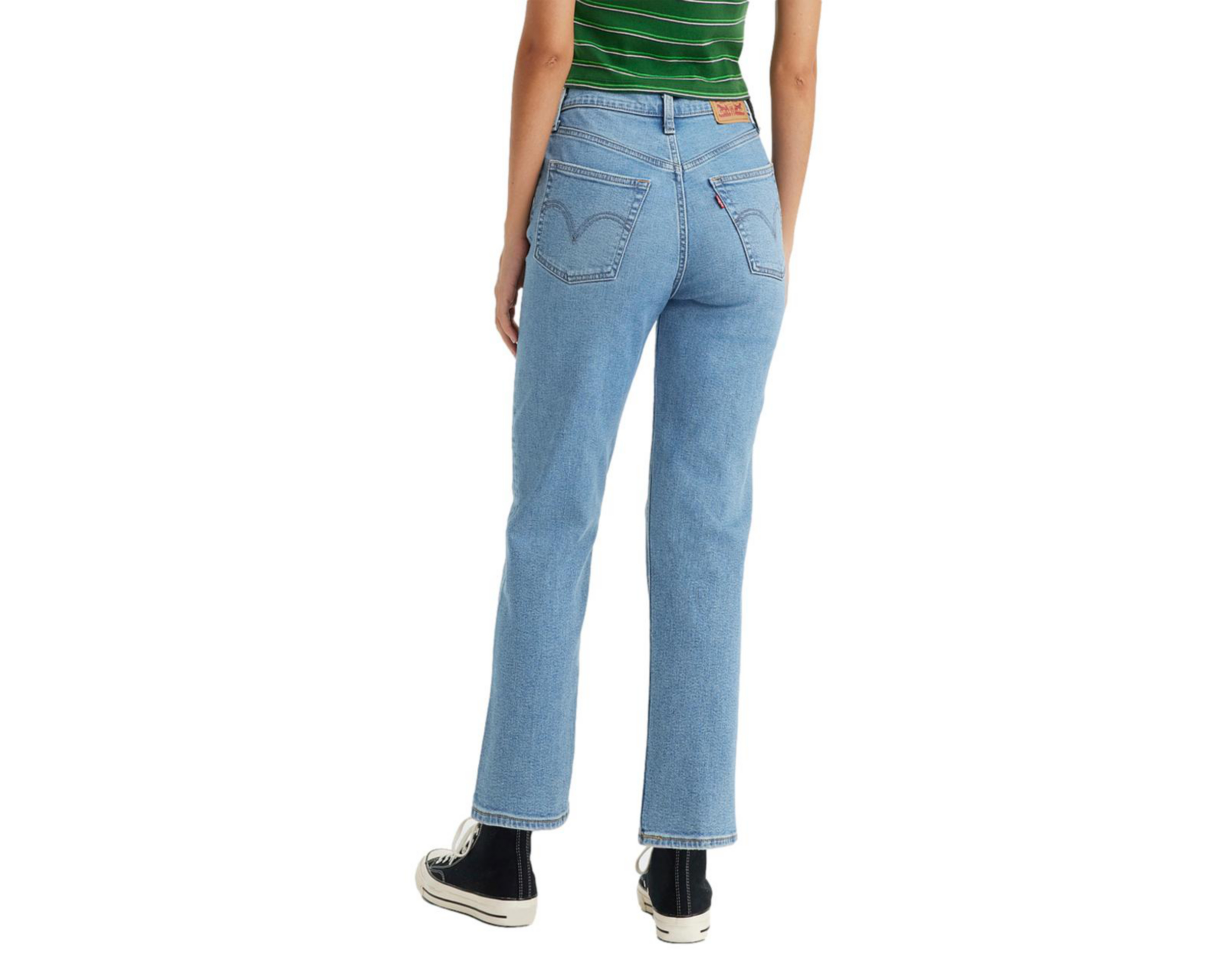 Foto 4 pulgar | Jeans Levi's Ribcage Straight Ankle para Mujer