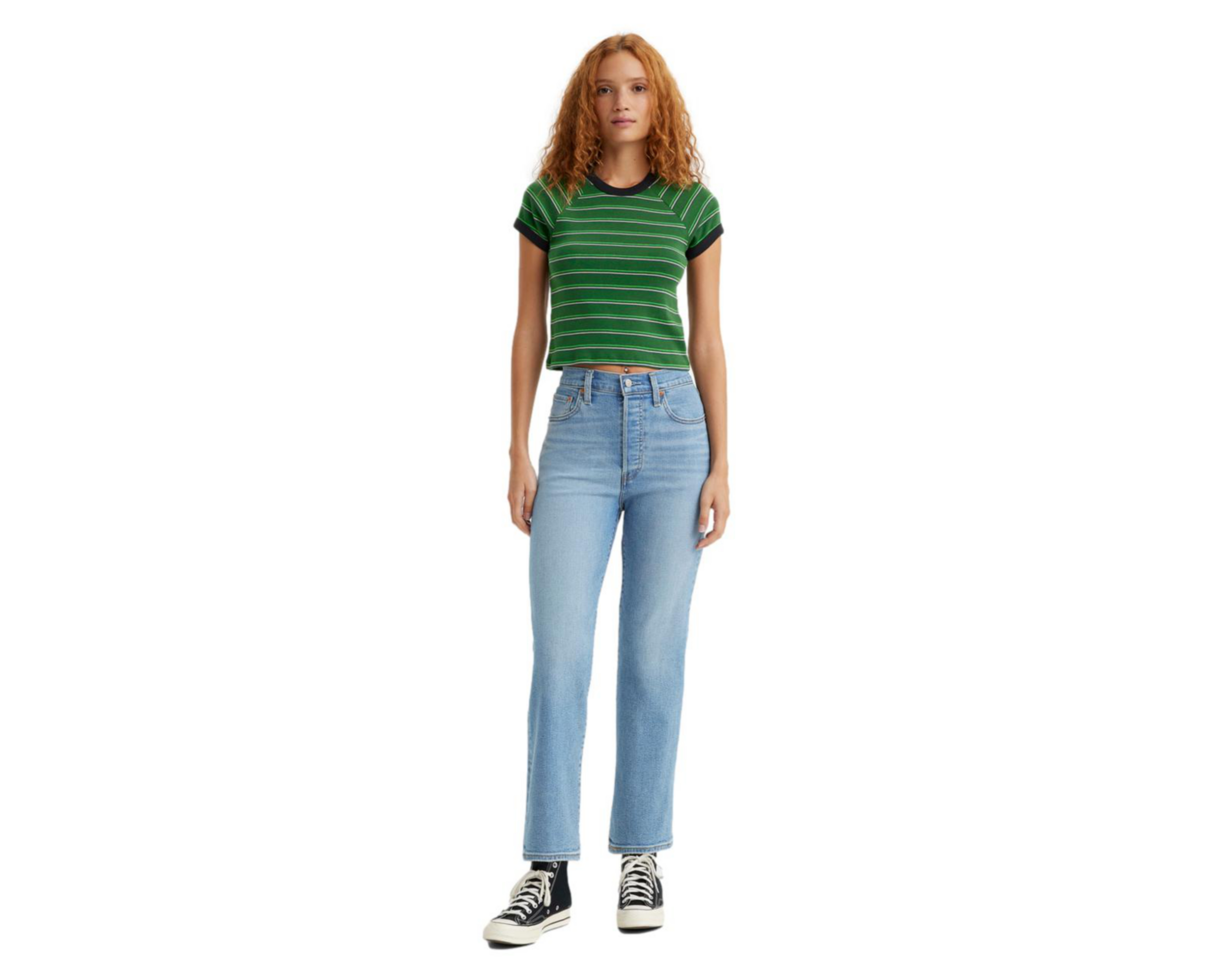 Foto 5 pulgar | Jeans Levi's Ribcage Straight Ankle para Mujer