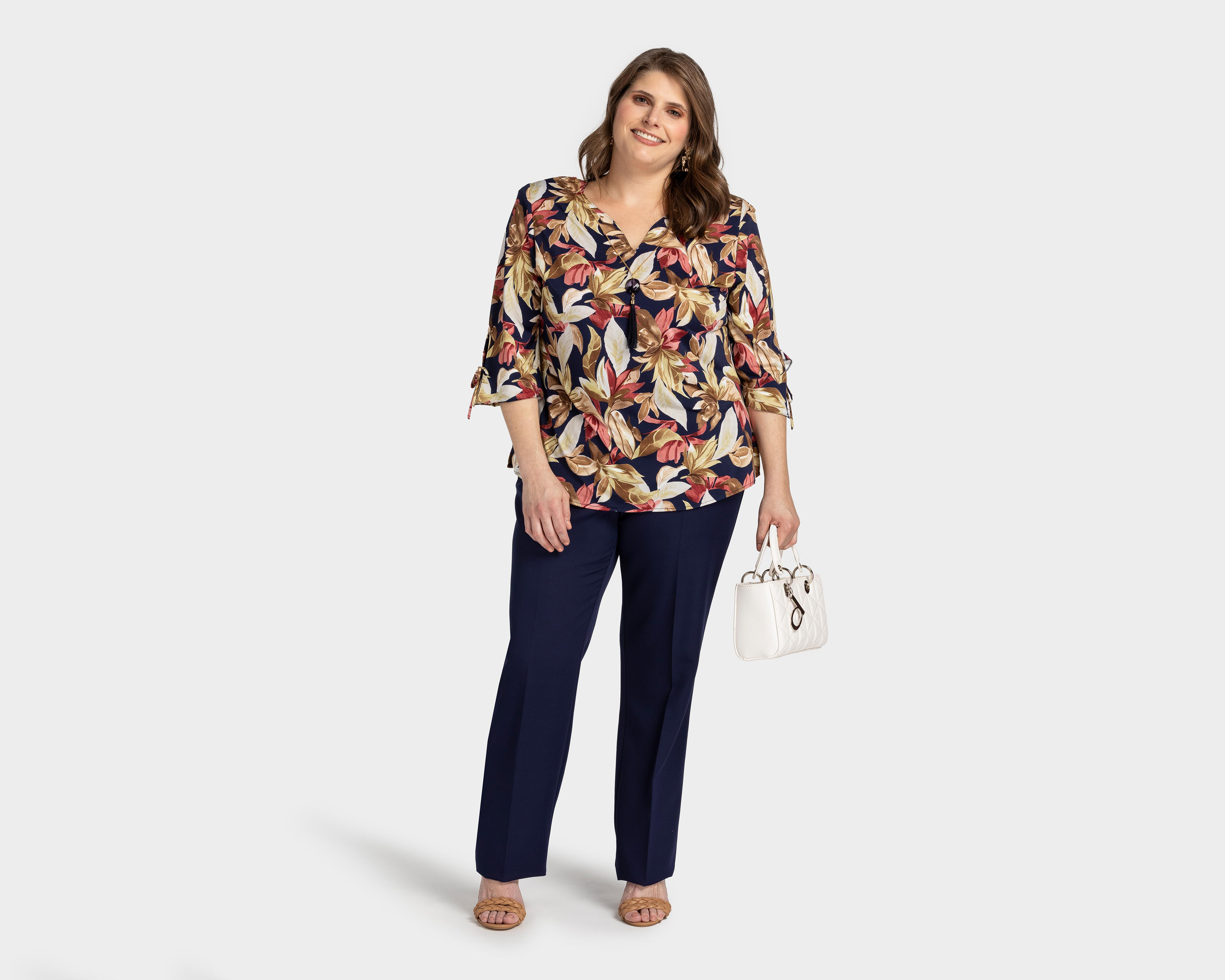 Foto 2 | Blusa Paloma Cuello V para Mujer