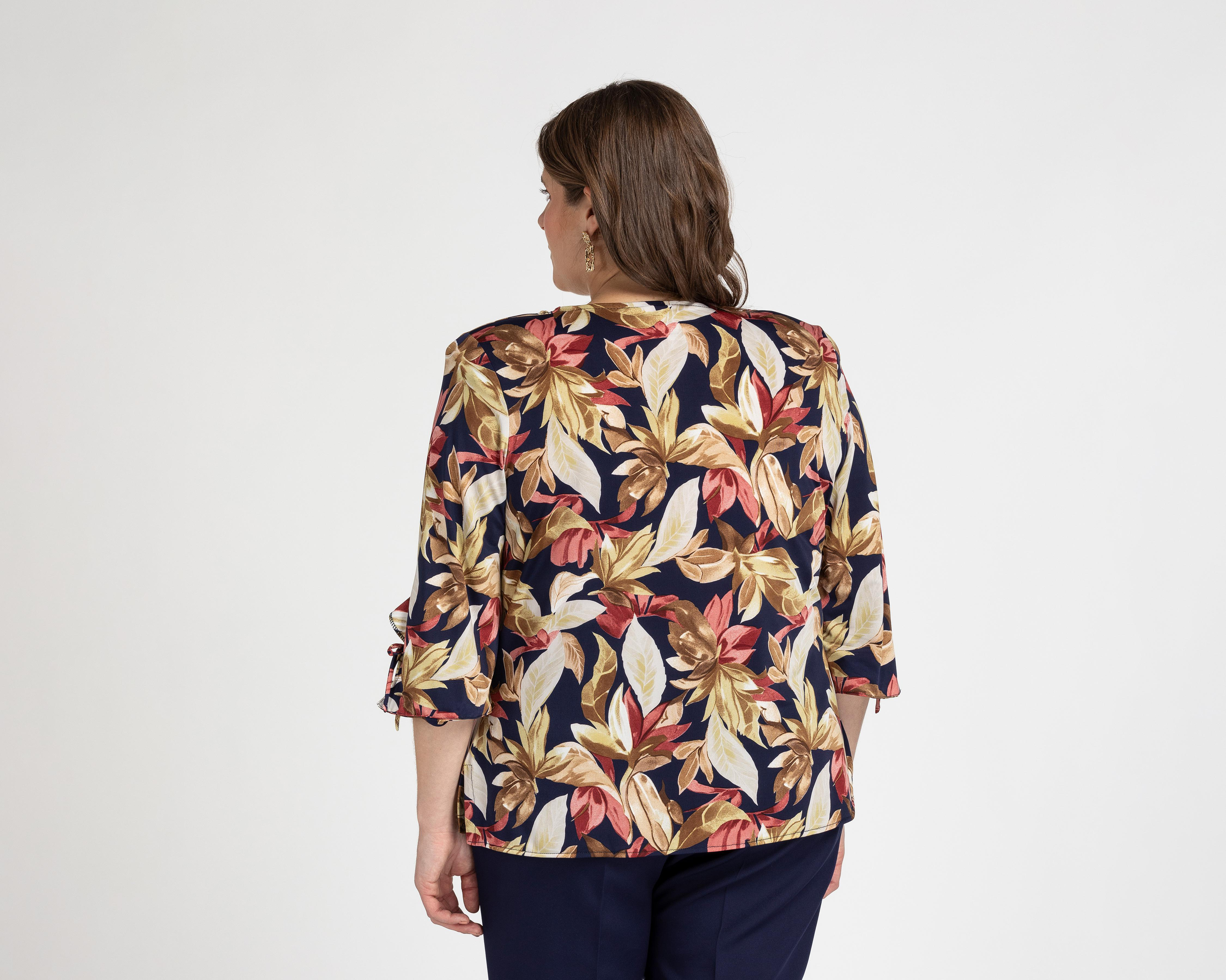 Foto 4 pulgar | Blusa Paloma Cuello V para Mujer