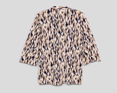 Foto 2 | Blusa Paloma Carmín Estampada para Mujer