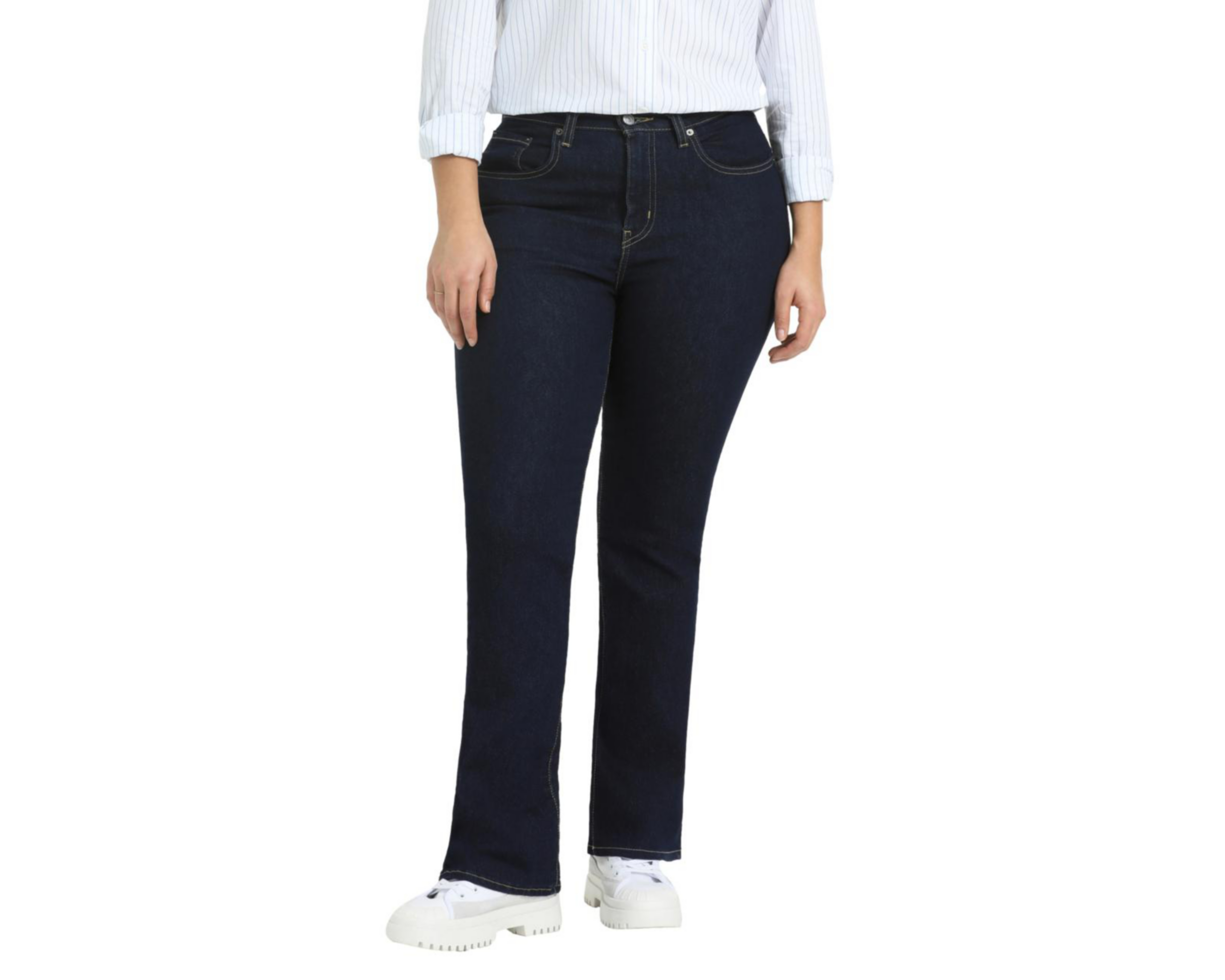 Foto 2 pulgar | Jeans Boot Cut Levi's 725 High Rise para Mujer