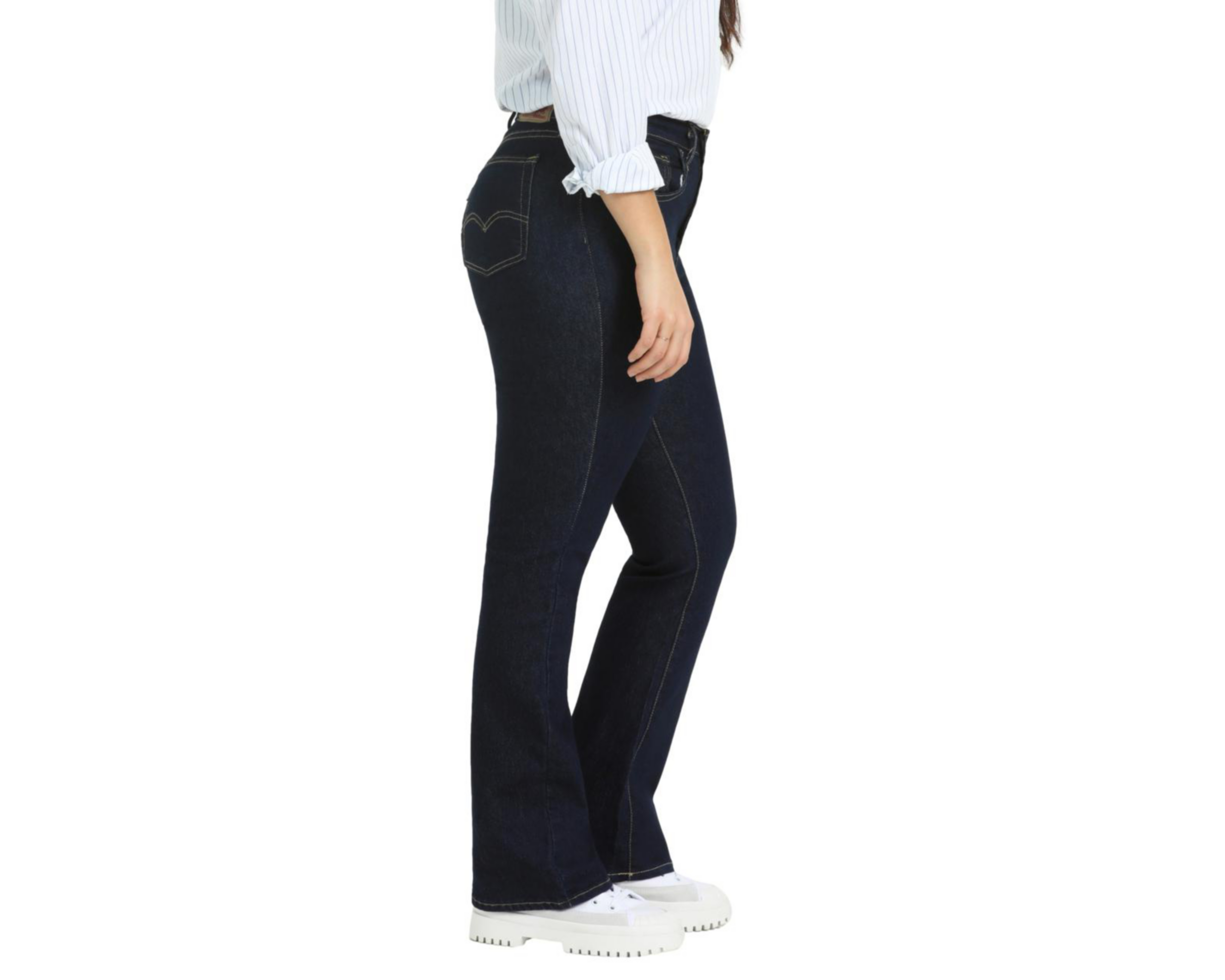 Foto 3 pulgar | Jeans Boot Cut Levi's 725 High Rise para Mujer