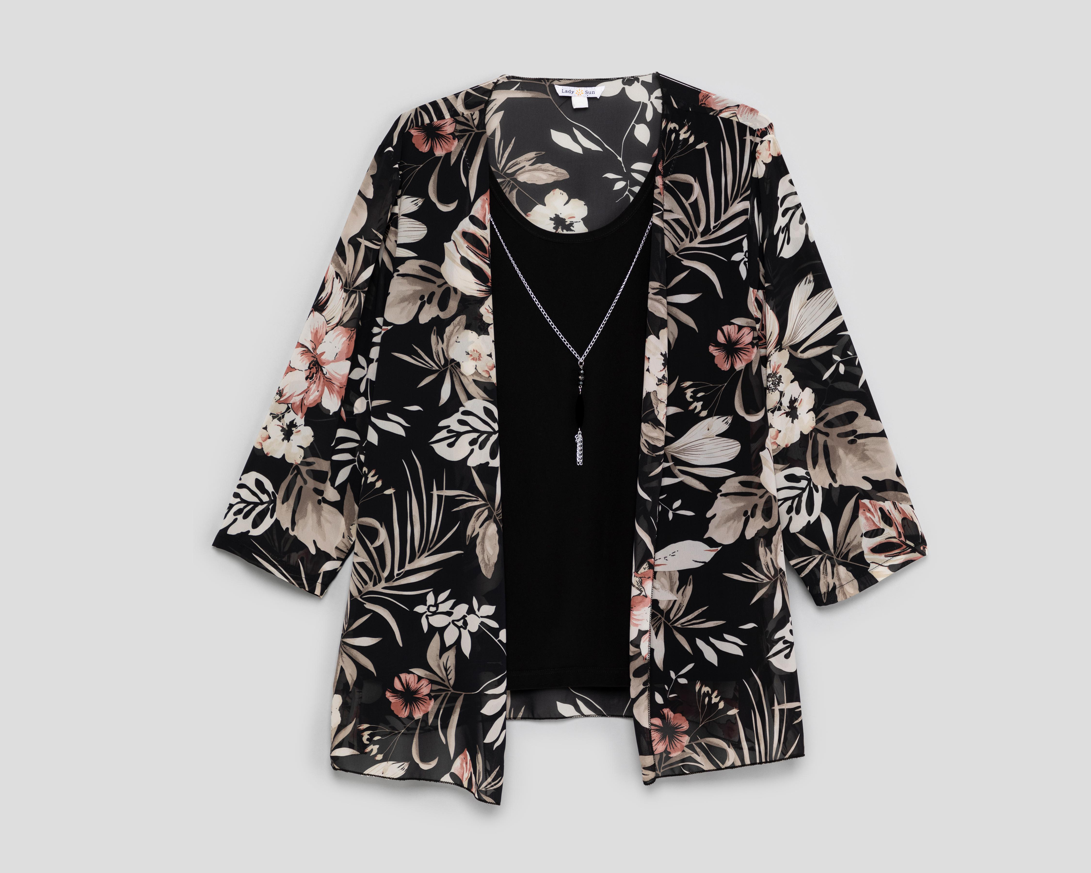 Blusa Lady Sun con Collar para Mujer