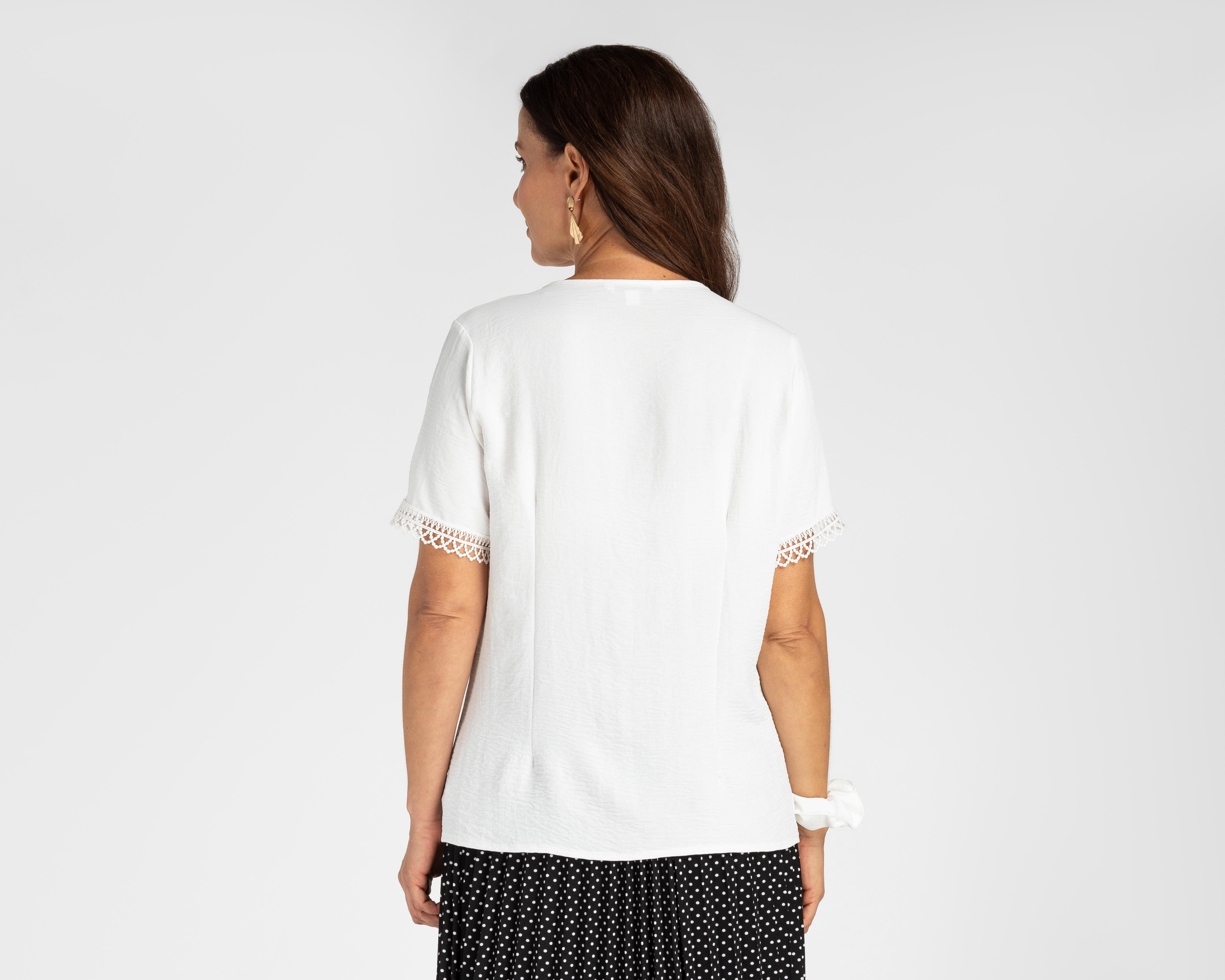 Foto 4 pulgar | Blusa Lady Sun Manga Corta para Mujer