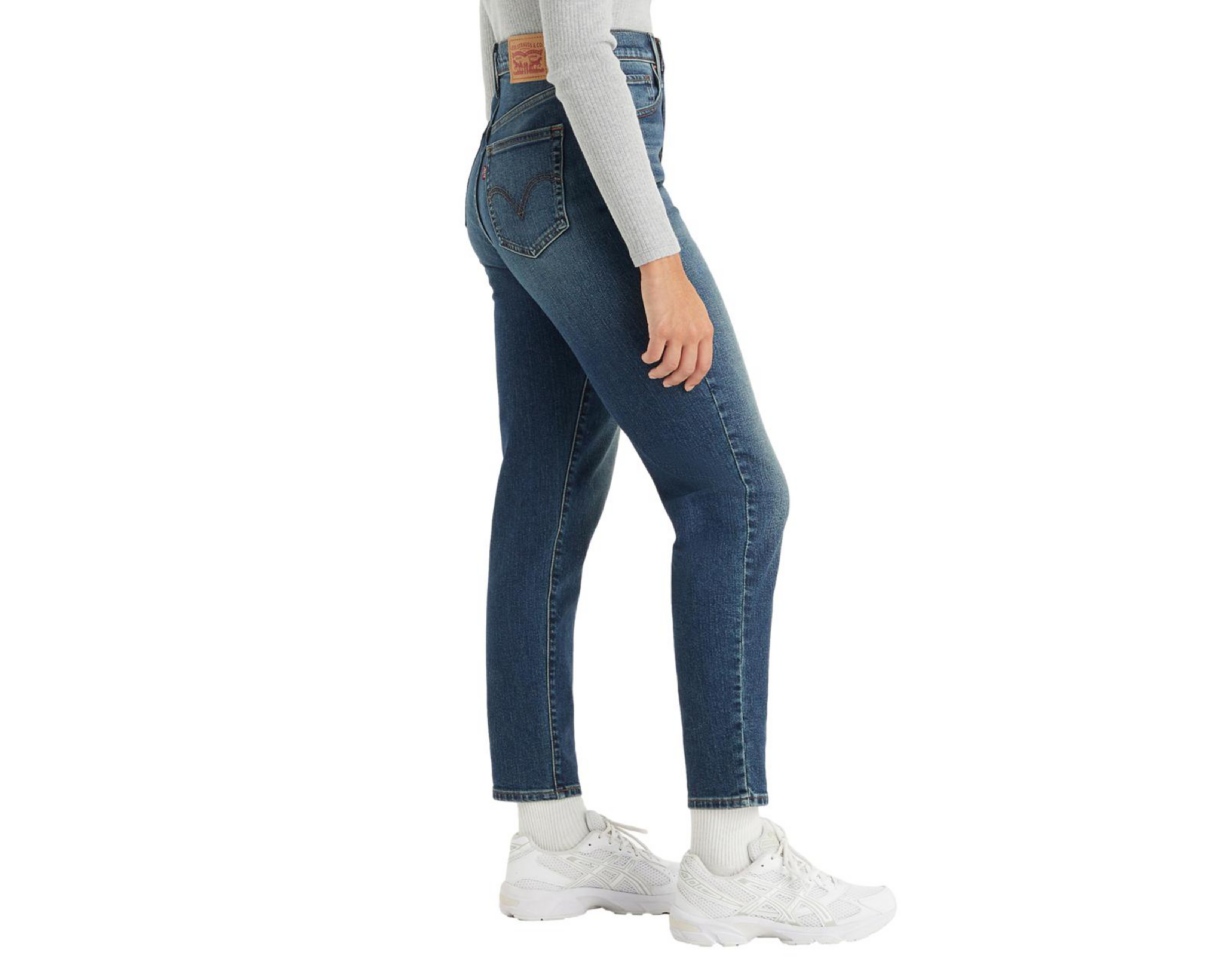 Foto 3 pulgar | Jeans Levis High Waisted Mom para Mujer