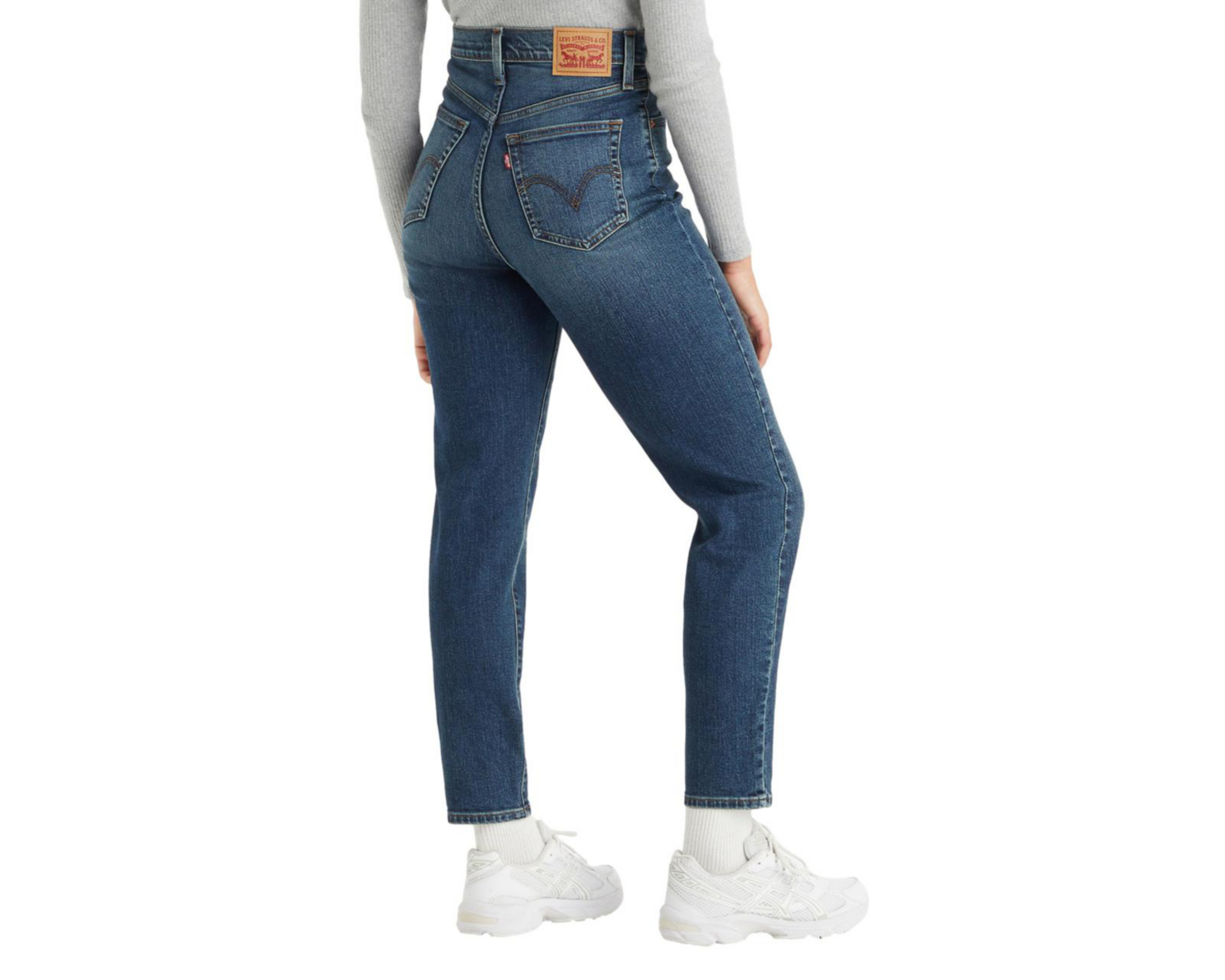 Foto 4 pulgar | Jeans Levis High Waisted Mom para Mujer