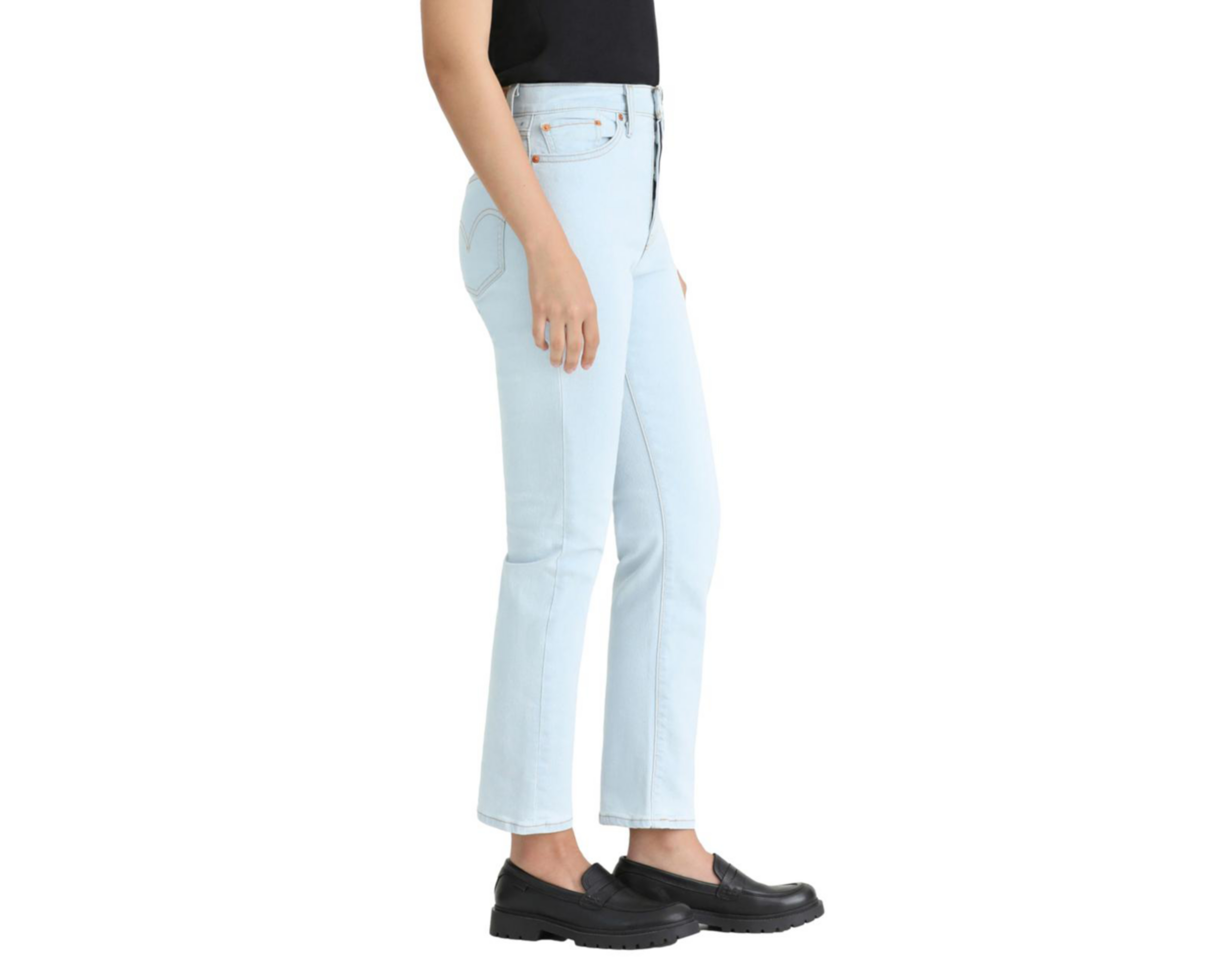 Foto 2 | Jeans Levi's Wedgie Straight para Mujer