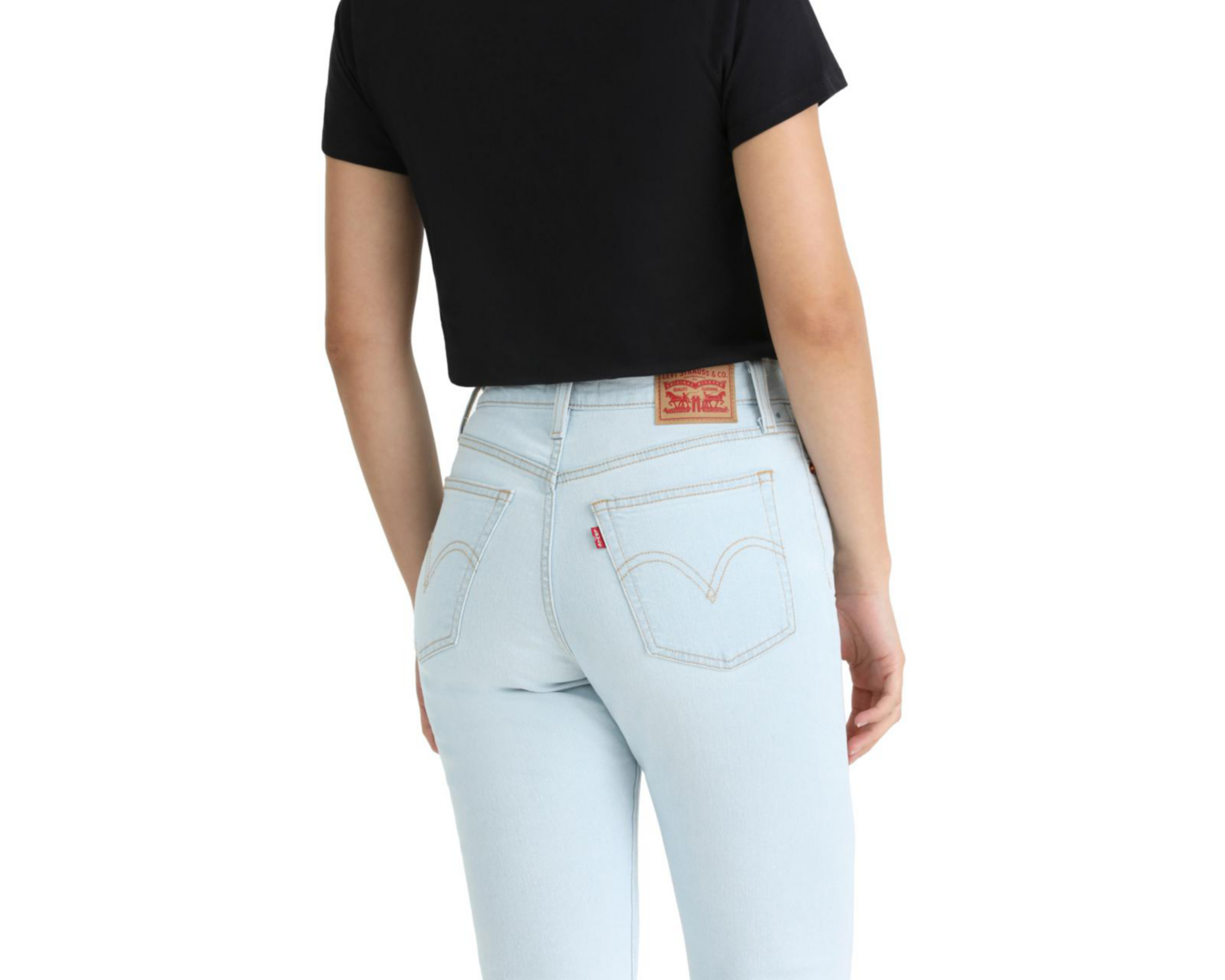 Foto 6 pulgar | Jeans Levi's Wedgie Straight para Mujer