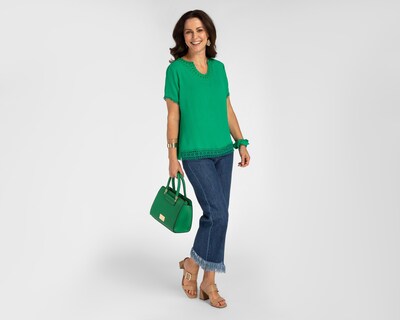 Foto 2 | Blusa Lady Sun Manga Corta para Mujer