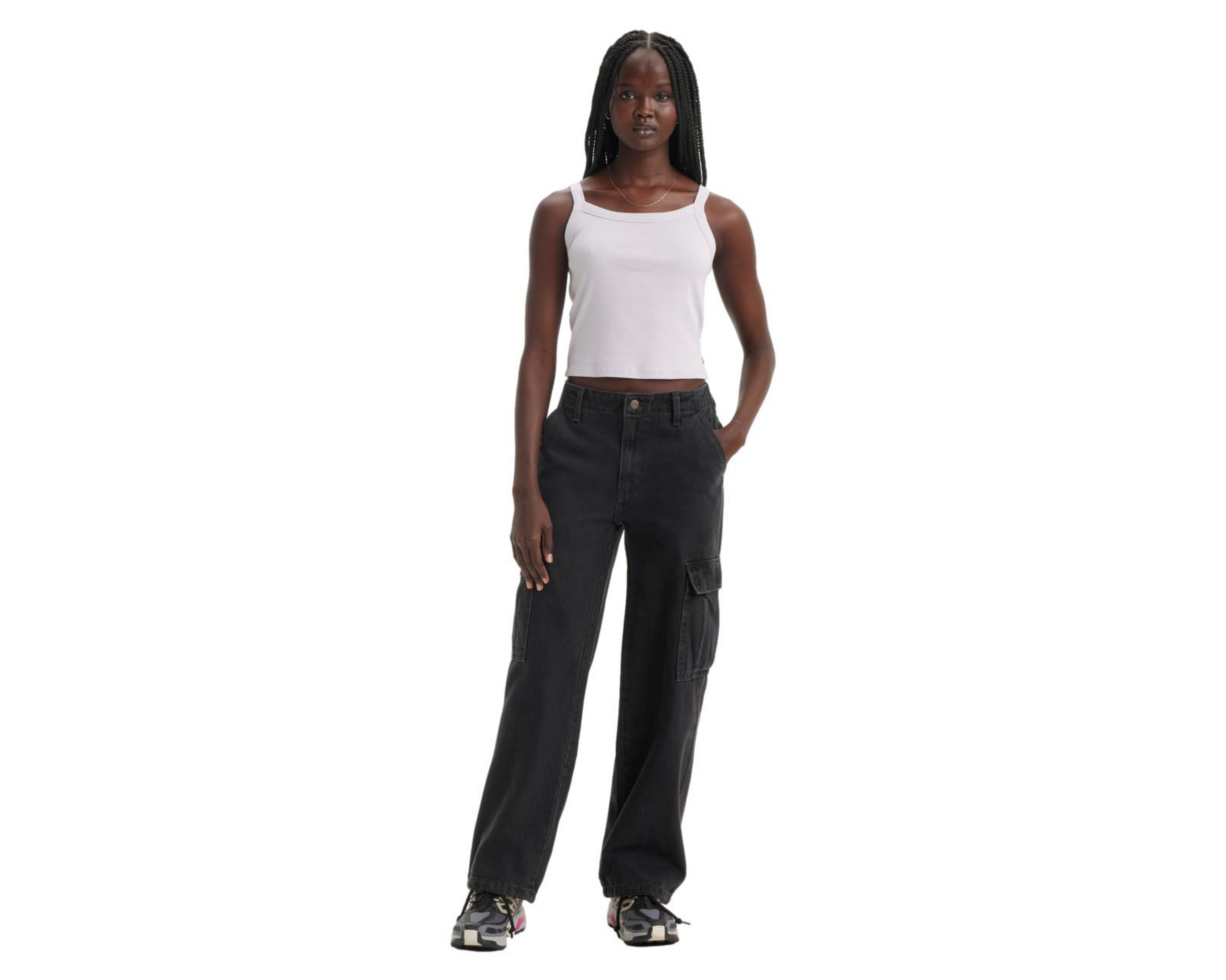 Foto 5 pulgar | Jeans Levi's 94 Baggy Cargo para Mujer