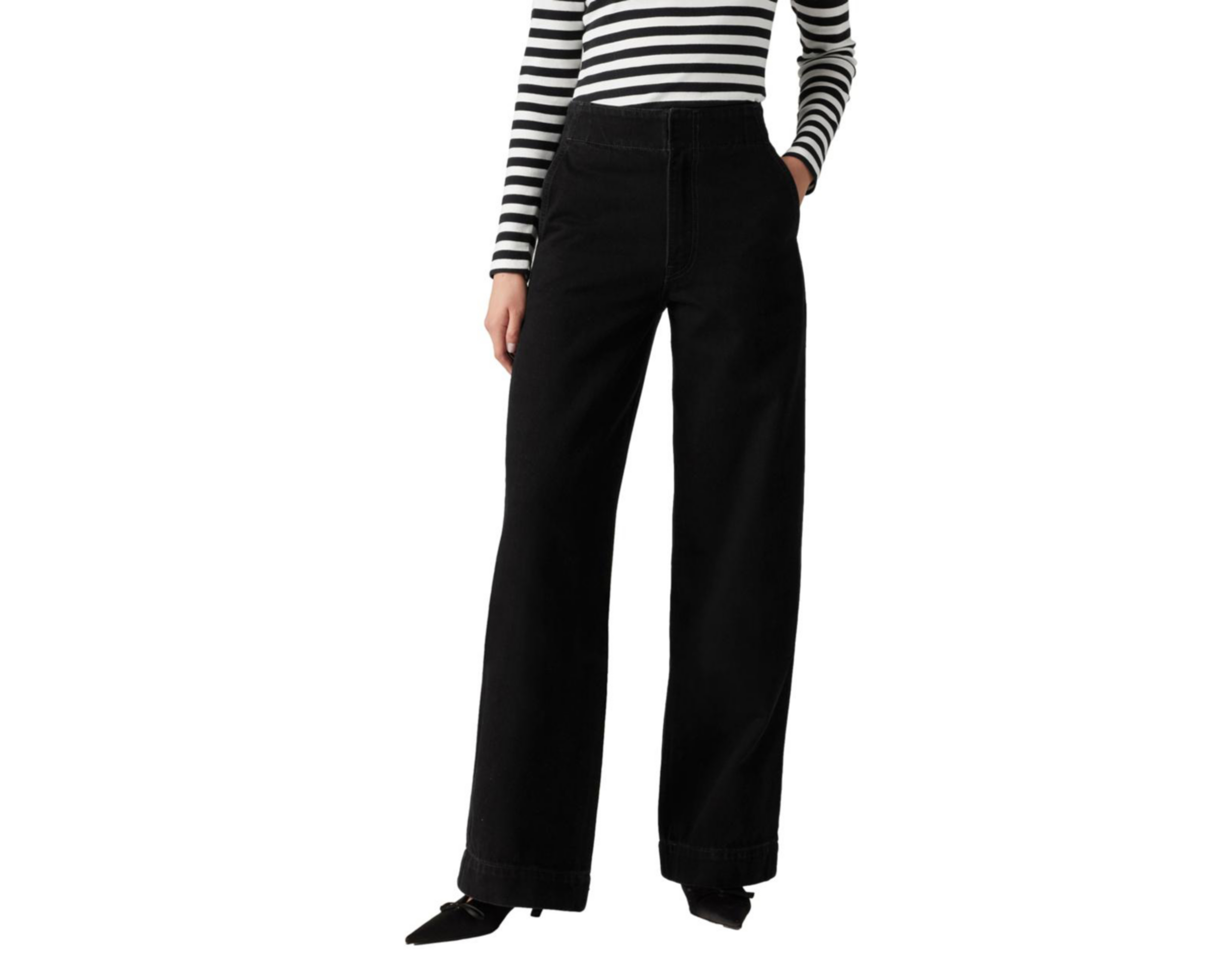 Foto 2 pulgar | Jeans Levi's Ribcage Wide Leg Tailored para Mujer