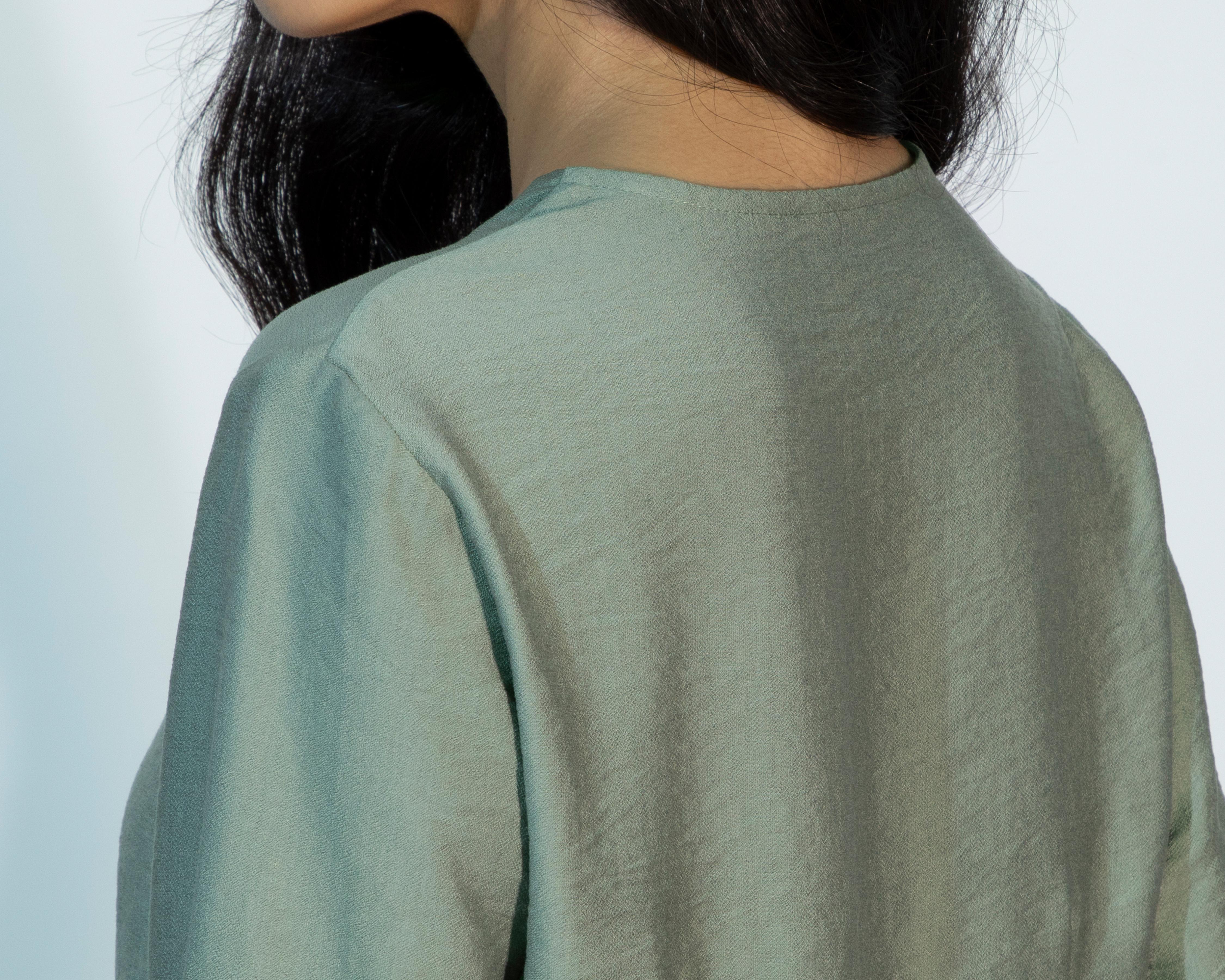 Foto 6 pulgar | Blusa Strona con Amarres para Mujer