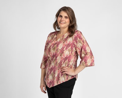 Foto 4 | Blusa Paloma con Collar para Mujer