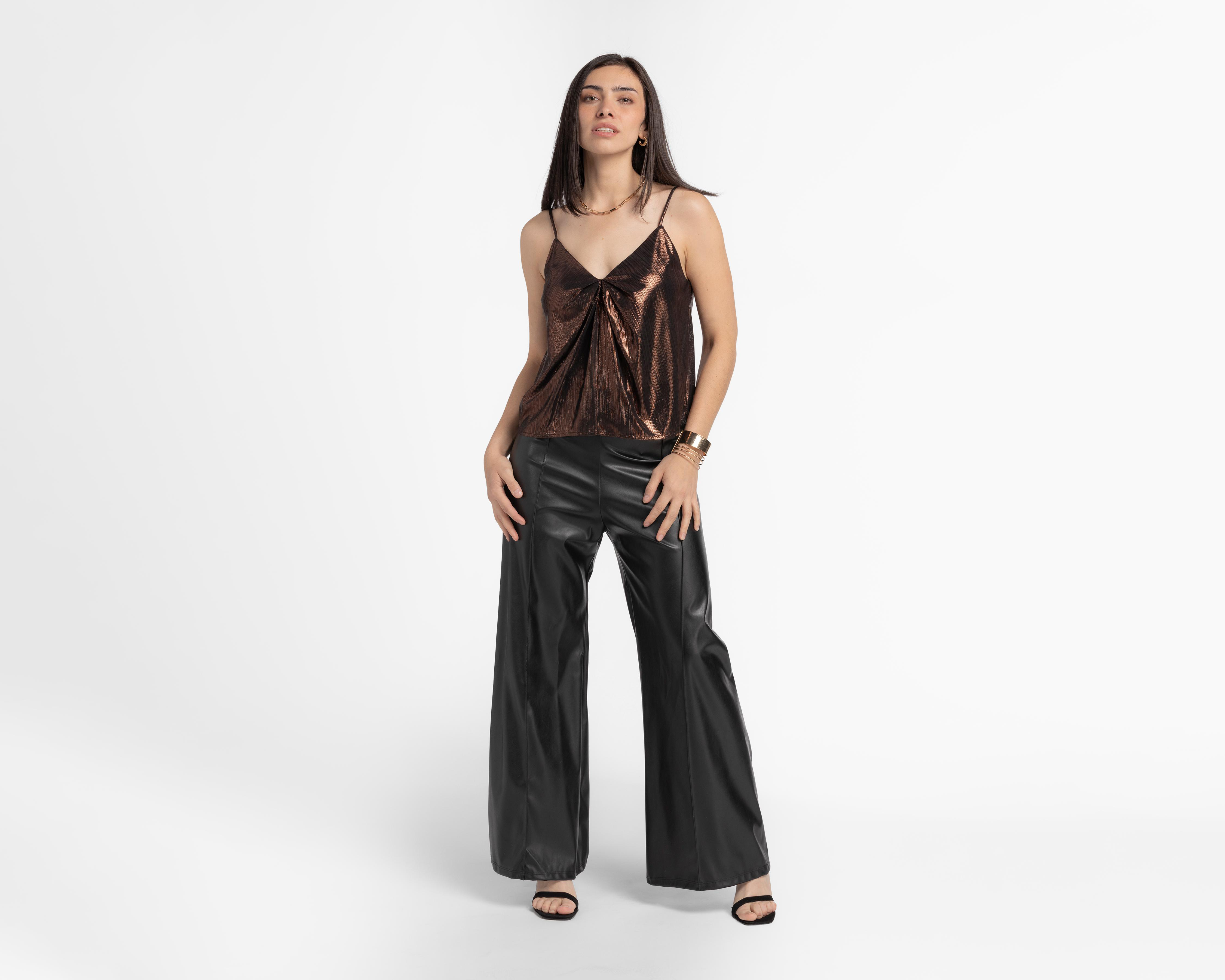 Foto 2 | Pantalón Casual Sahara Negro