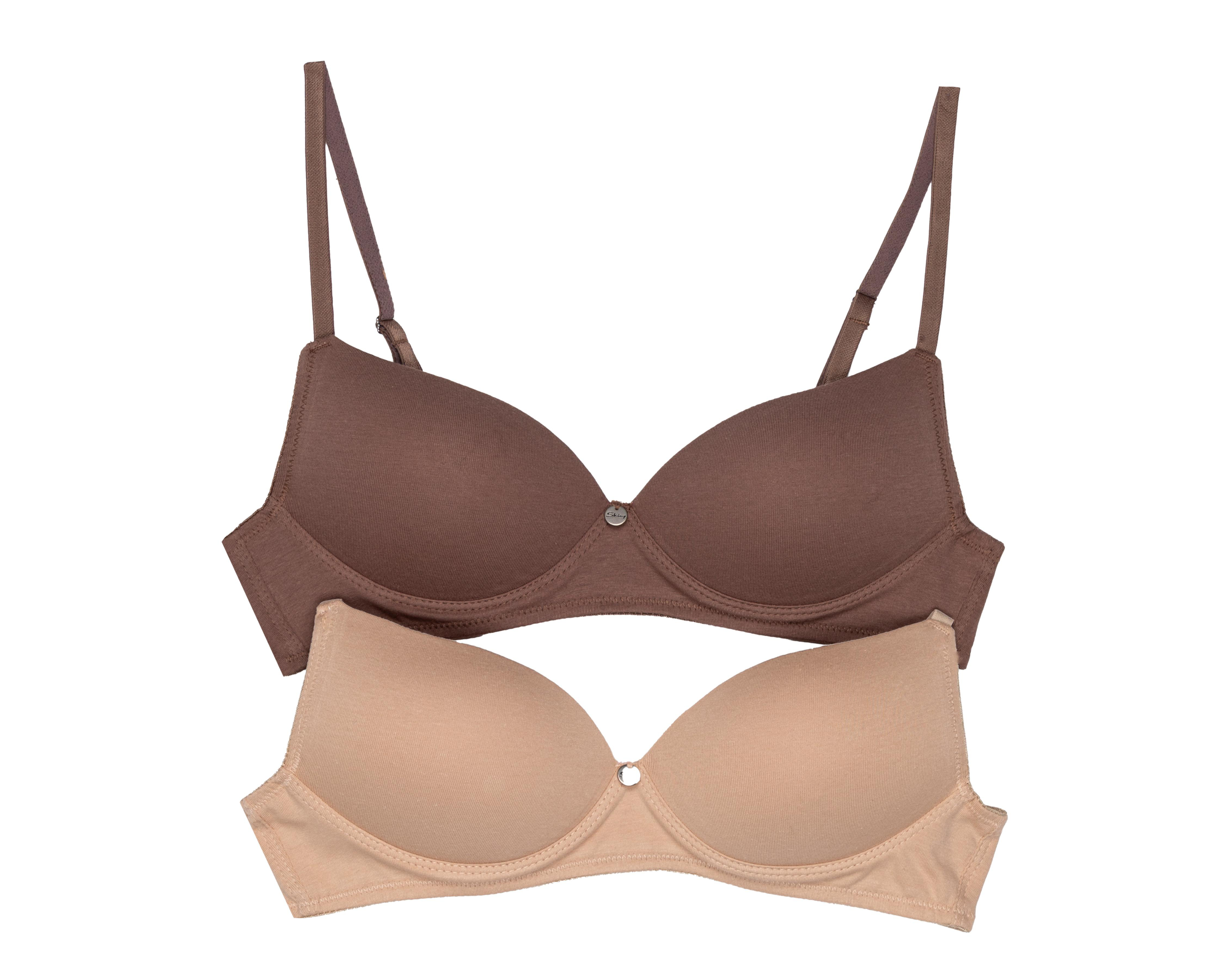 Foto 1 | Brasier Confort Skiny Copa Completa 2 Piezas