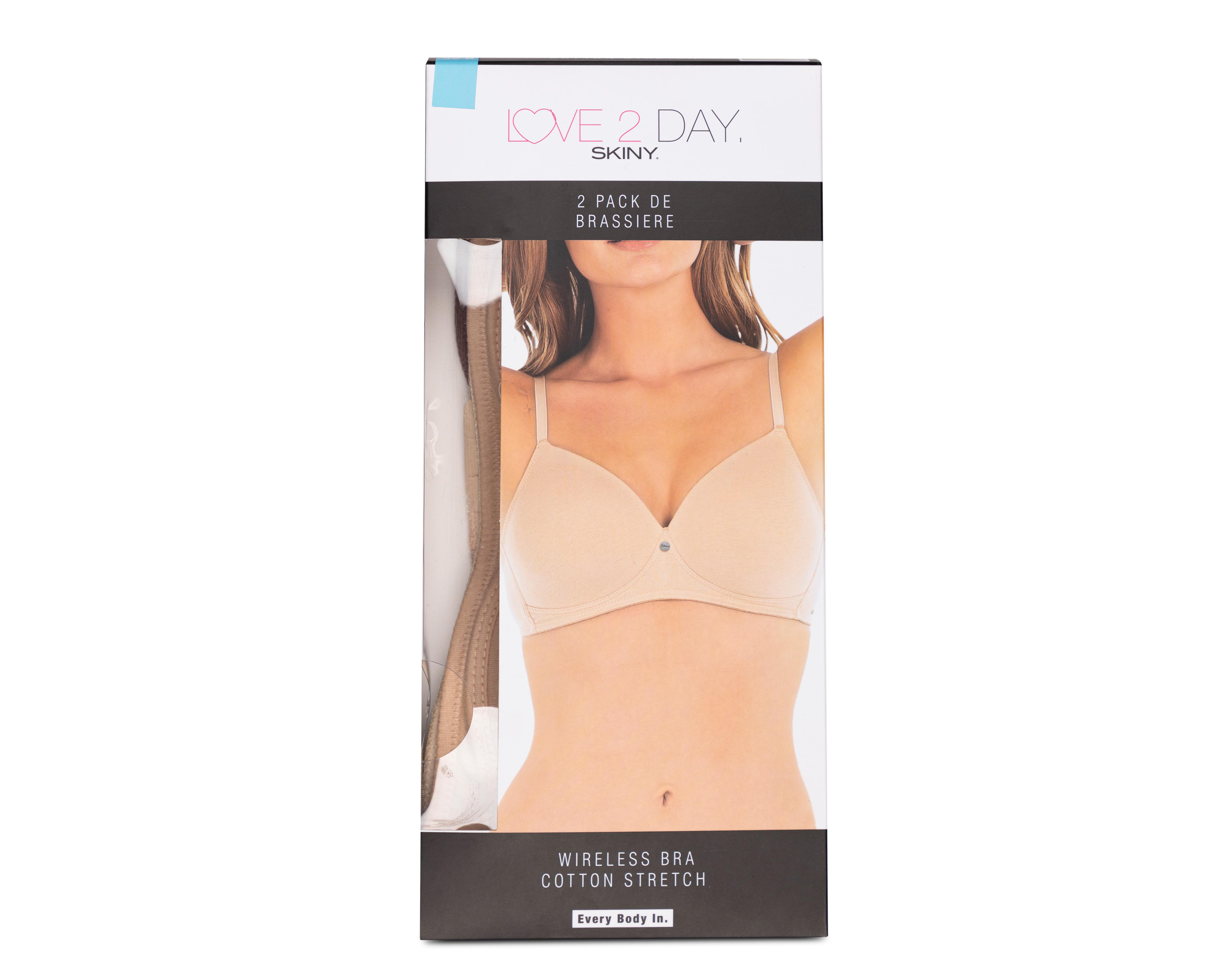 Foto 4 | Brasier Confort Skiny Copa Completa 2 Piezas