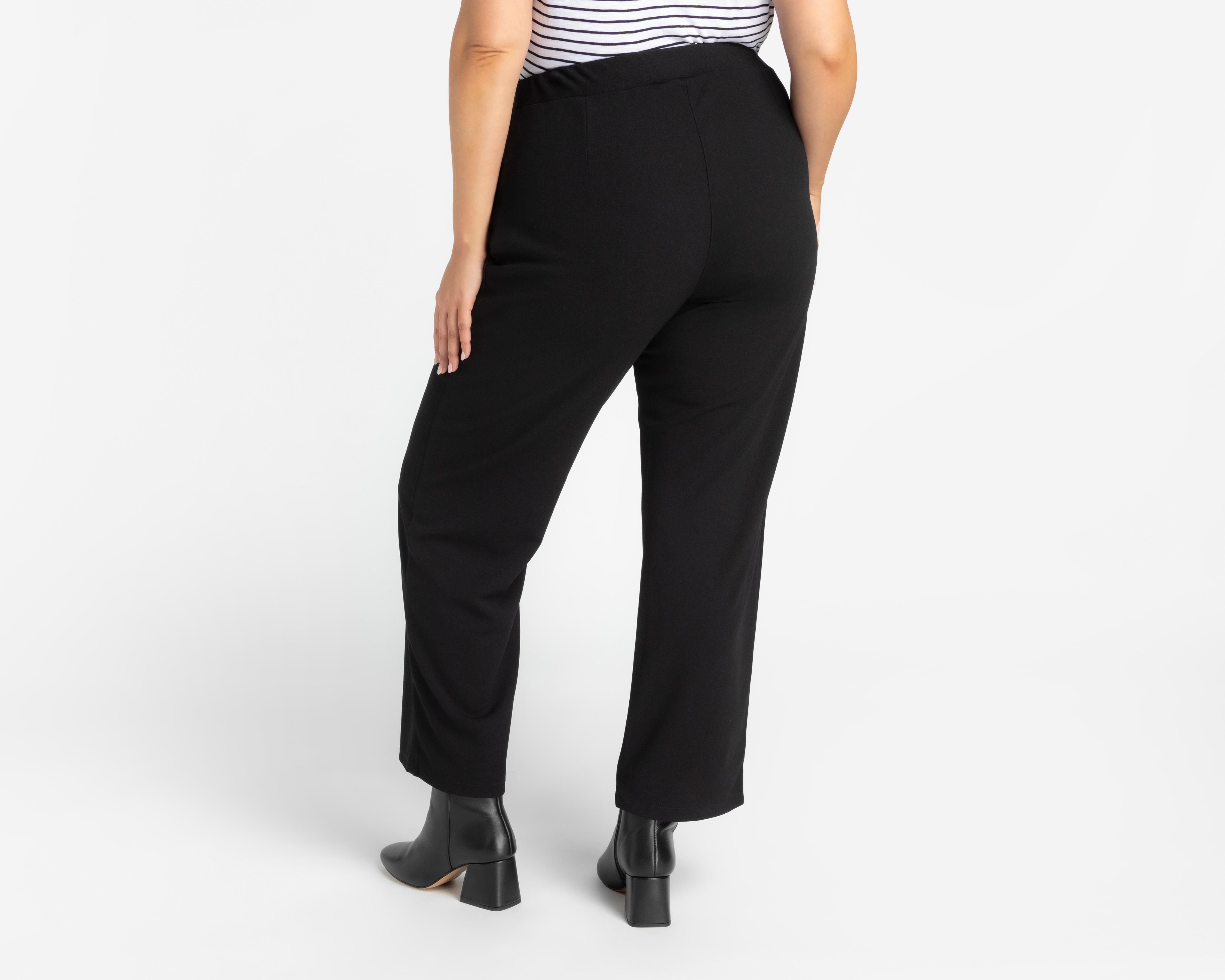 Foto 4 pulgar | Pantalón de Vestir Sahara Negro para Mujer