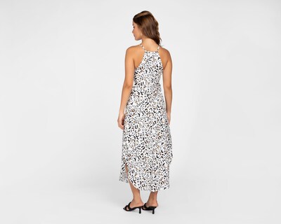 Foto 3 | Vestido Sahara Casual Cuello Halter Animal Print